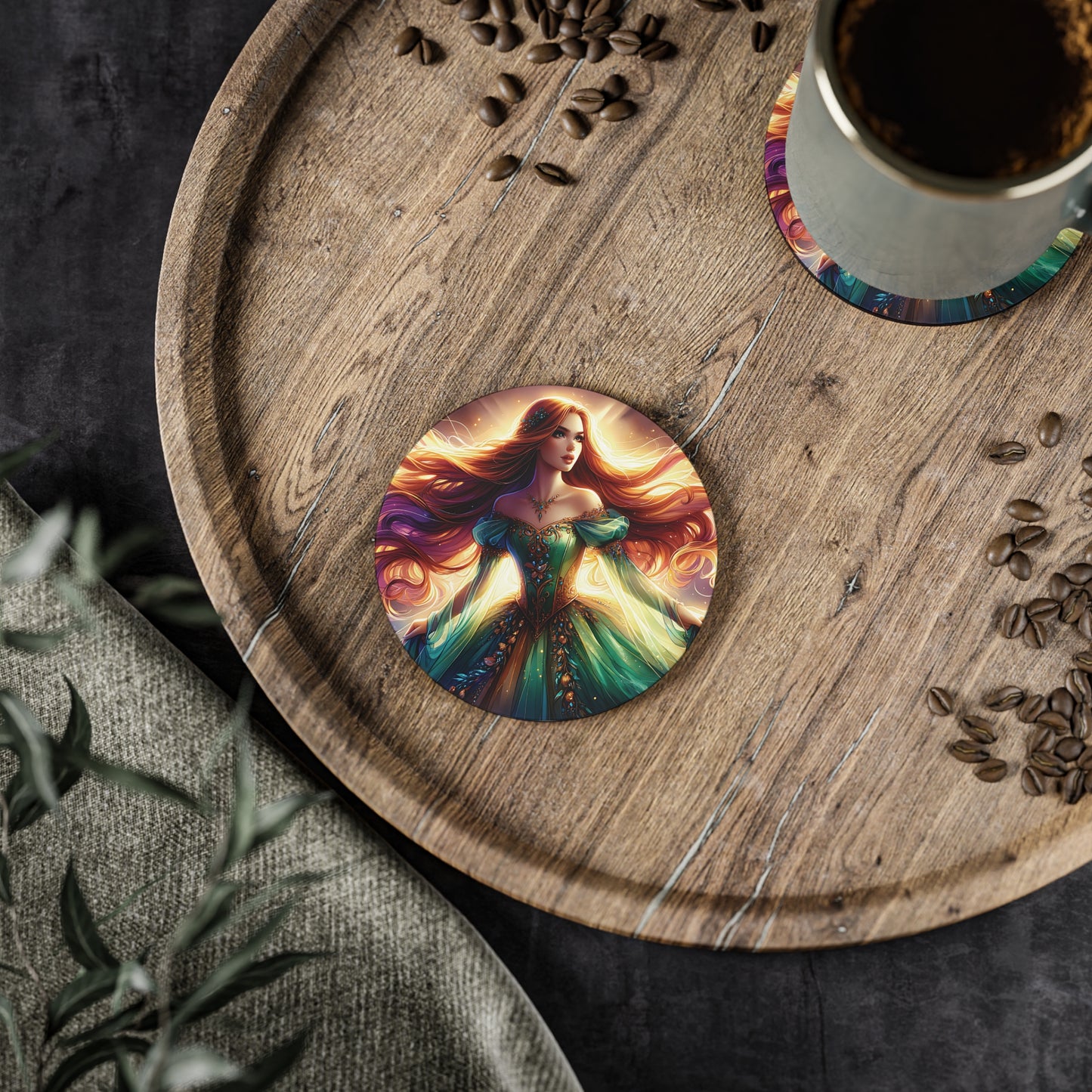 Once Upon A Fantasy - Ginger Goddess Coasters