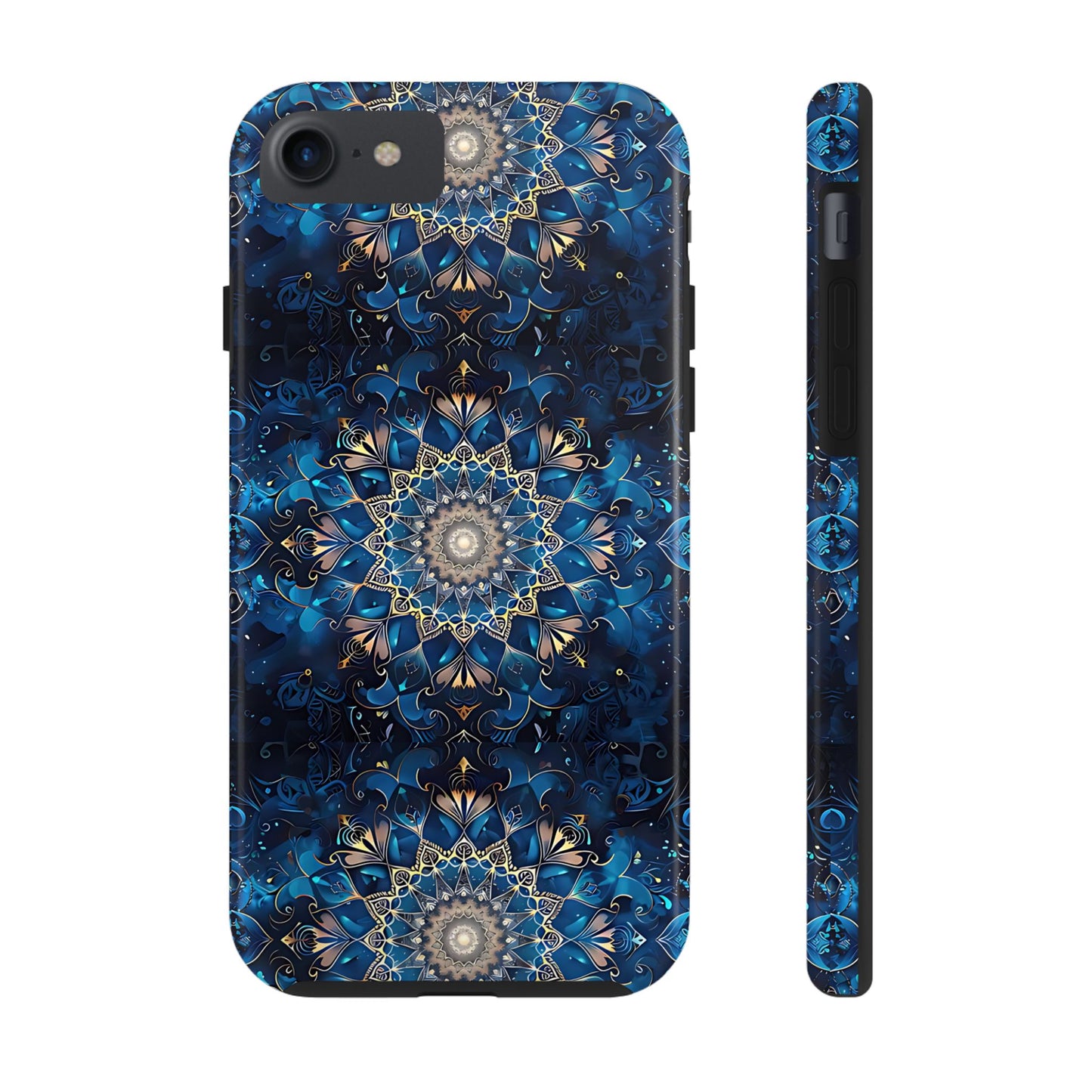 Navy Mandala Phone Case