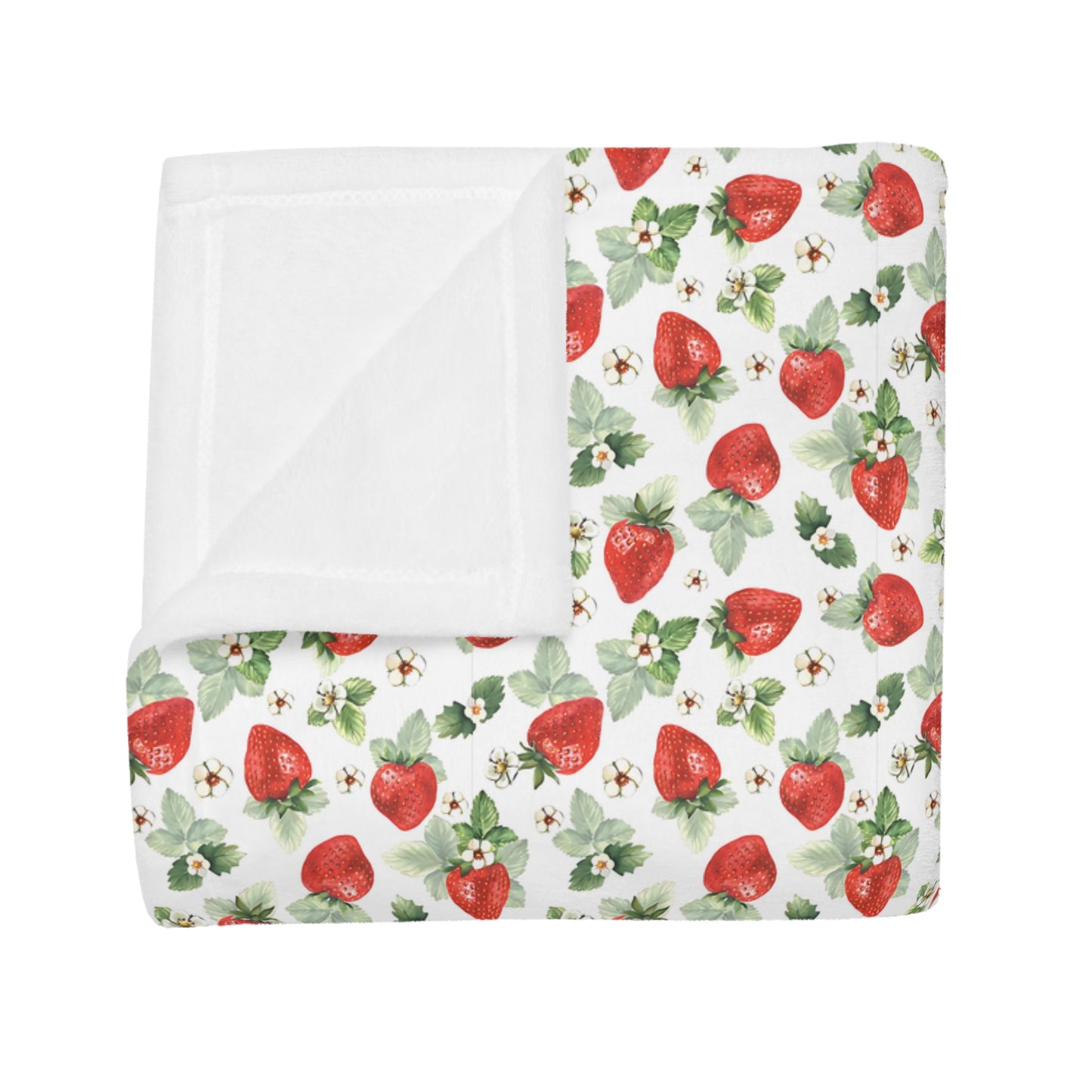 Wild Strawberry Blanket