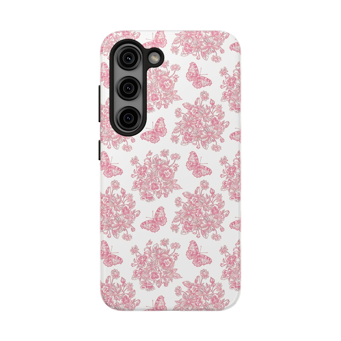 Antique Pink Butterfly Phone Case