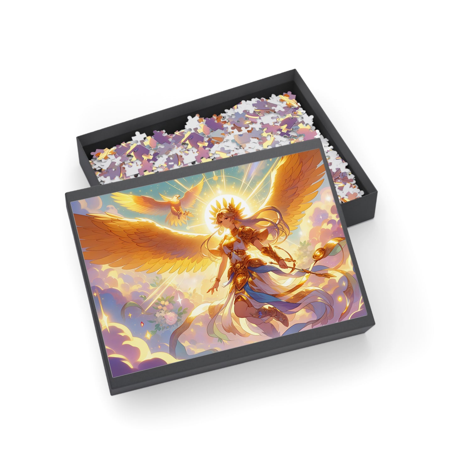 Golden Angel Warrior Puzzle (1000-Piece)