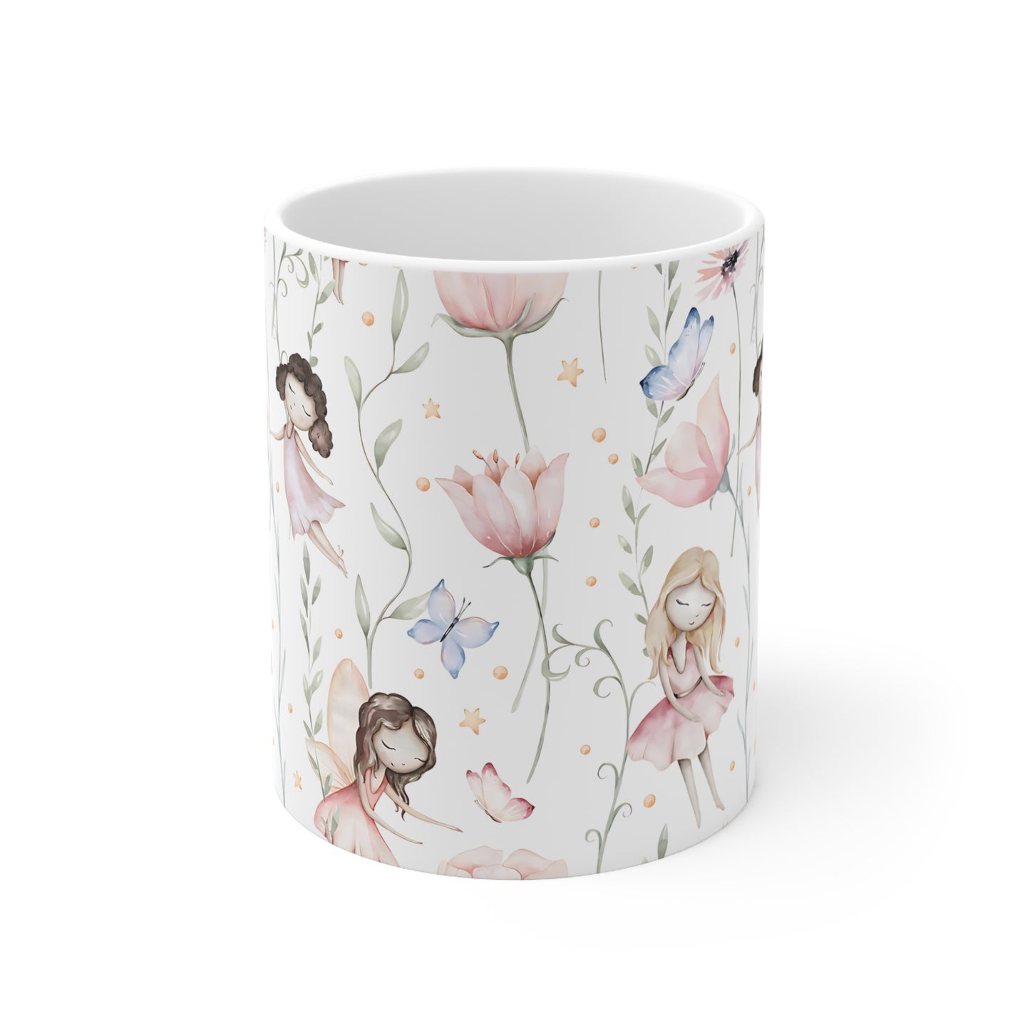 Sleepy Fairy Ceramic Mug, 11oz