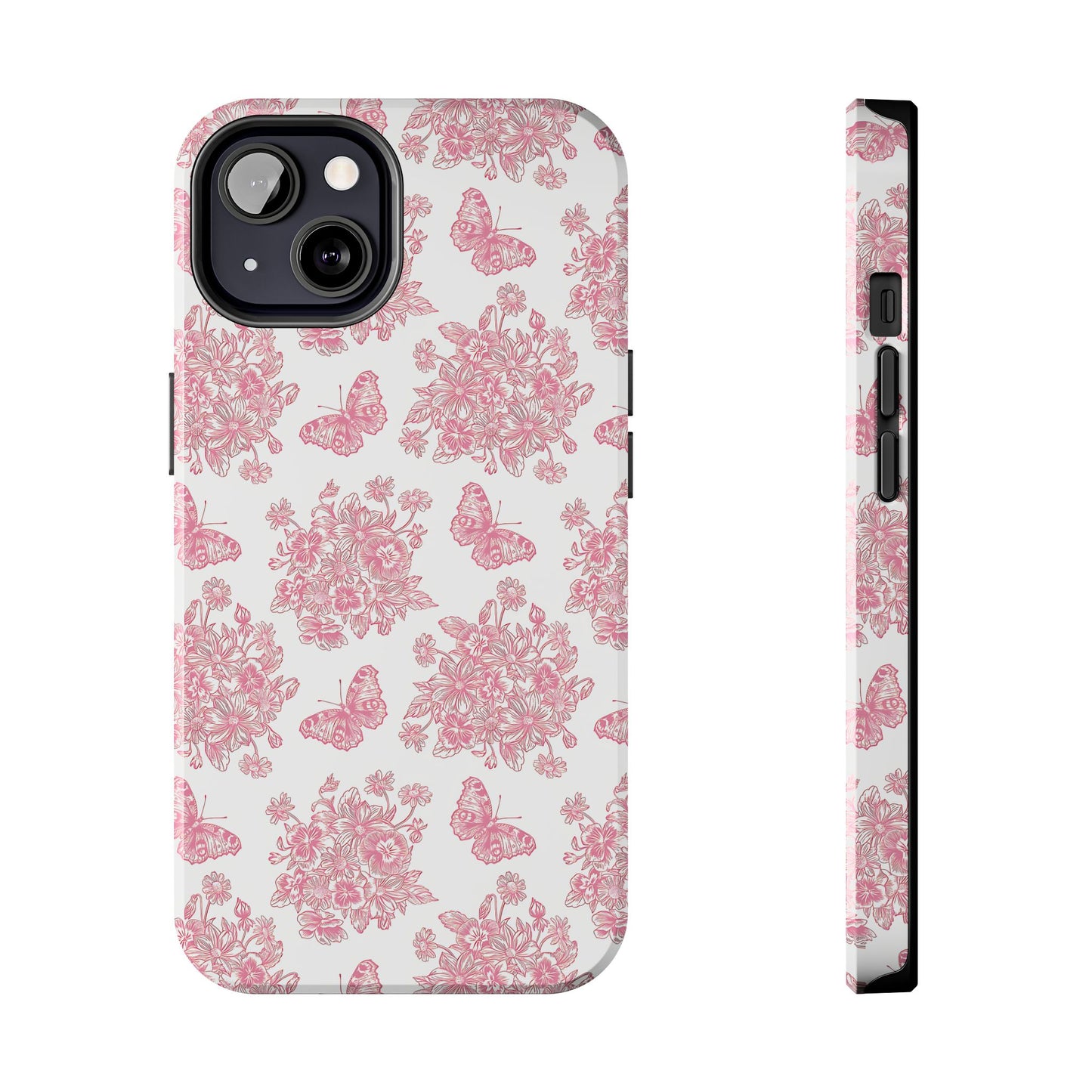 Antique Pink Butterfly Phone Case