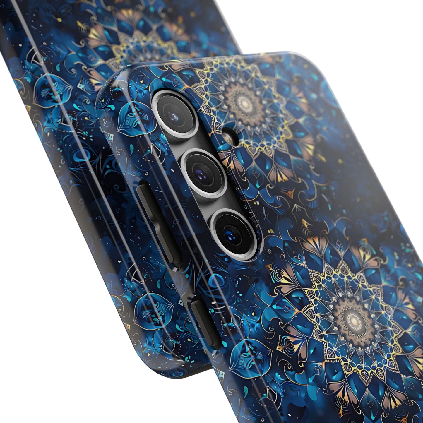 Navy Mandala Phone Case