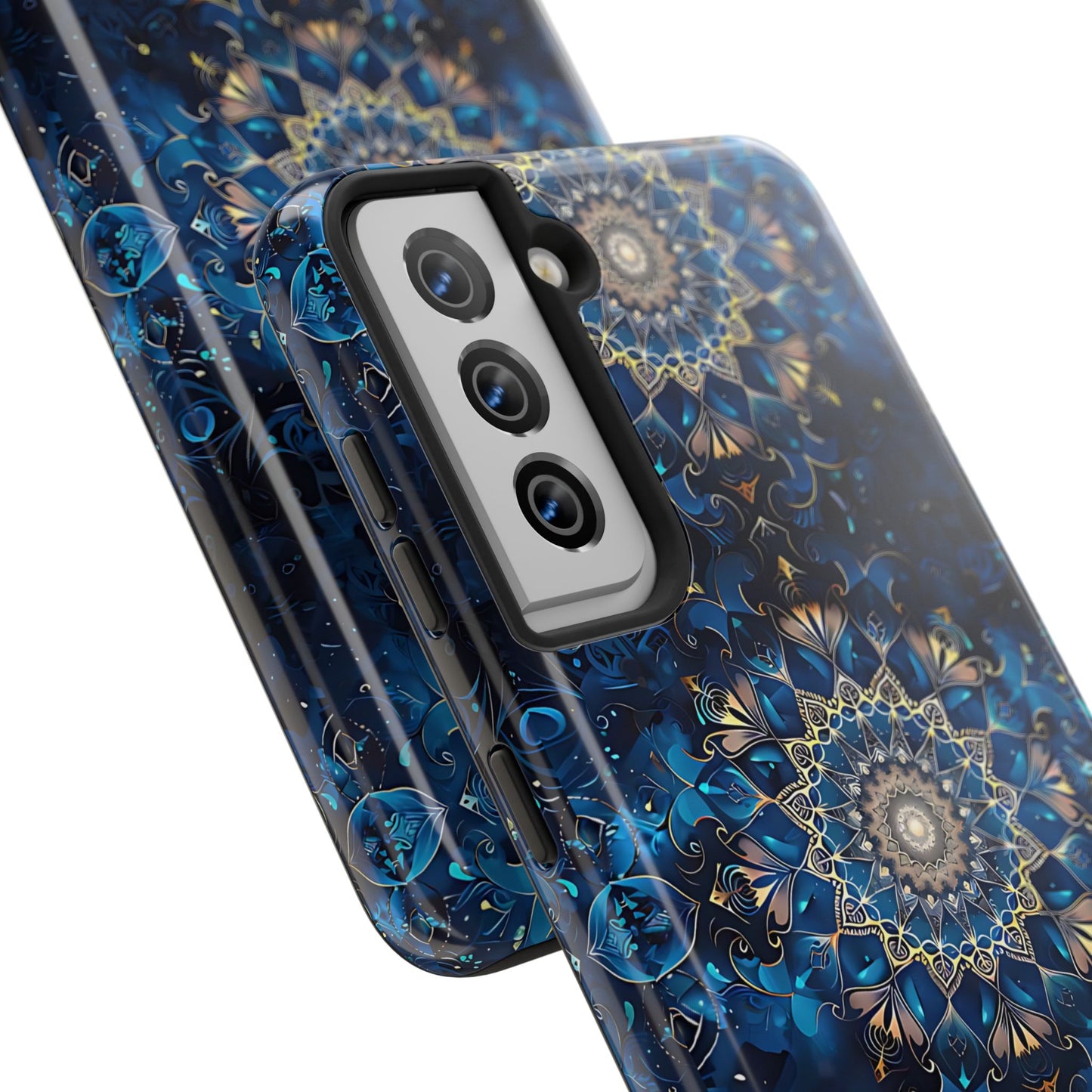 Navy Mandala Phone Case