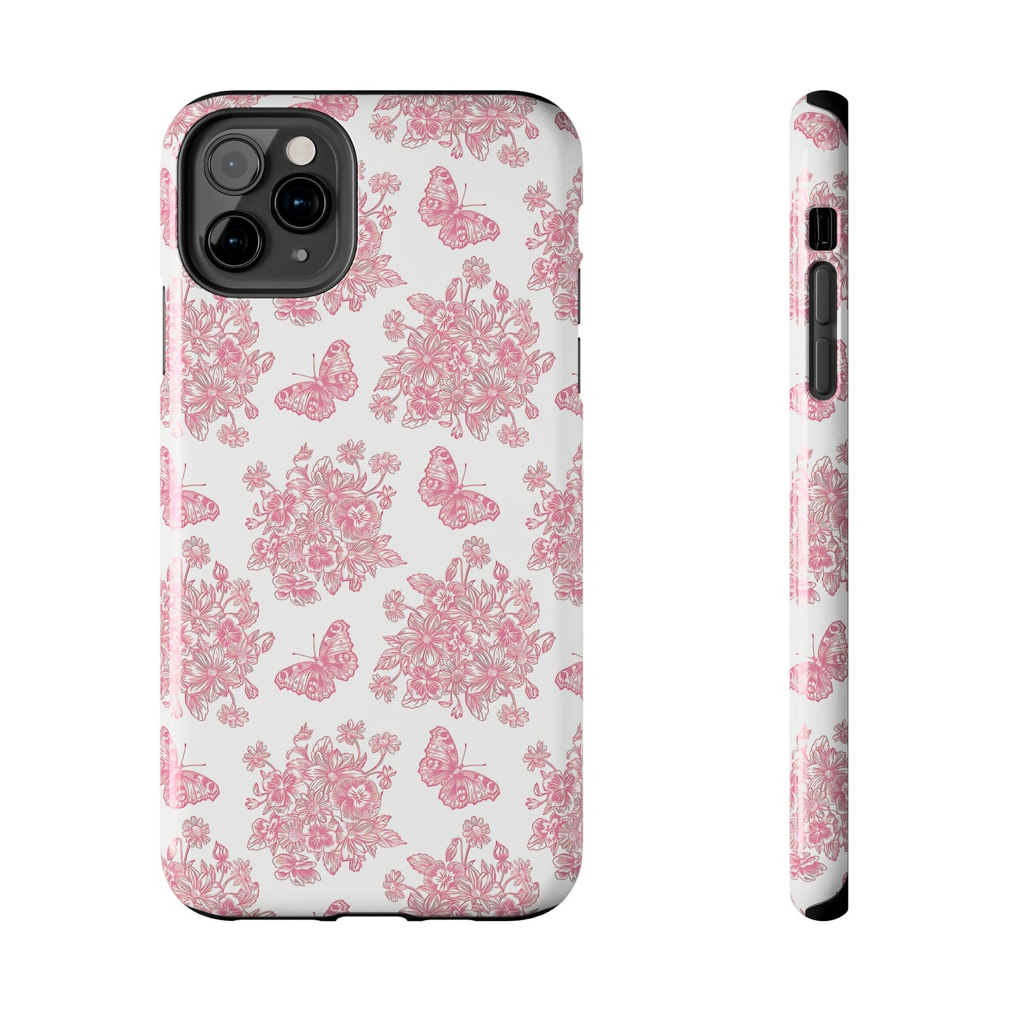 Antique Pink Butterfly Phone Case