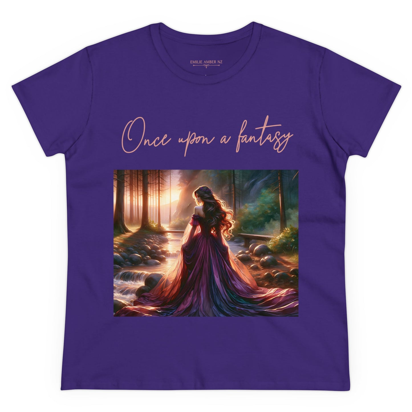 Once Upon A Fantasy - River Maiden Woman's Cotton T-Shirt