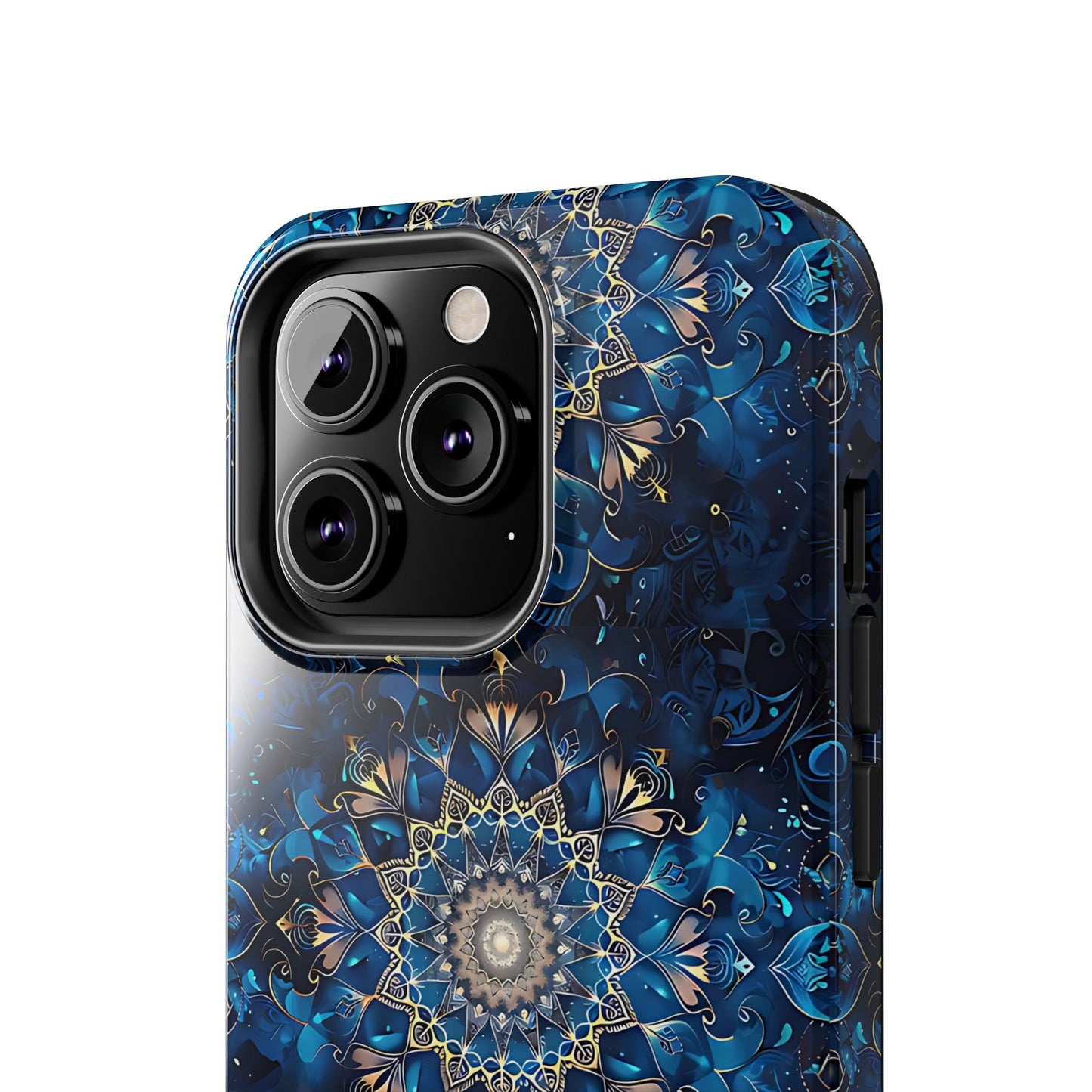 Navy Mandala Phone Case