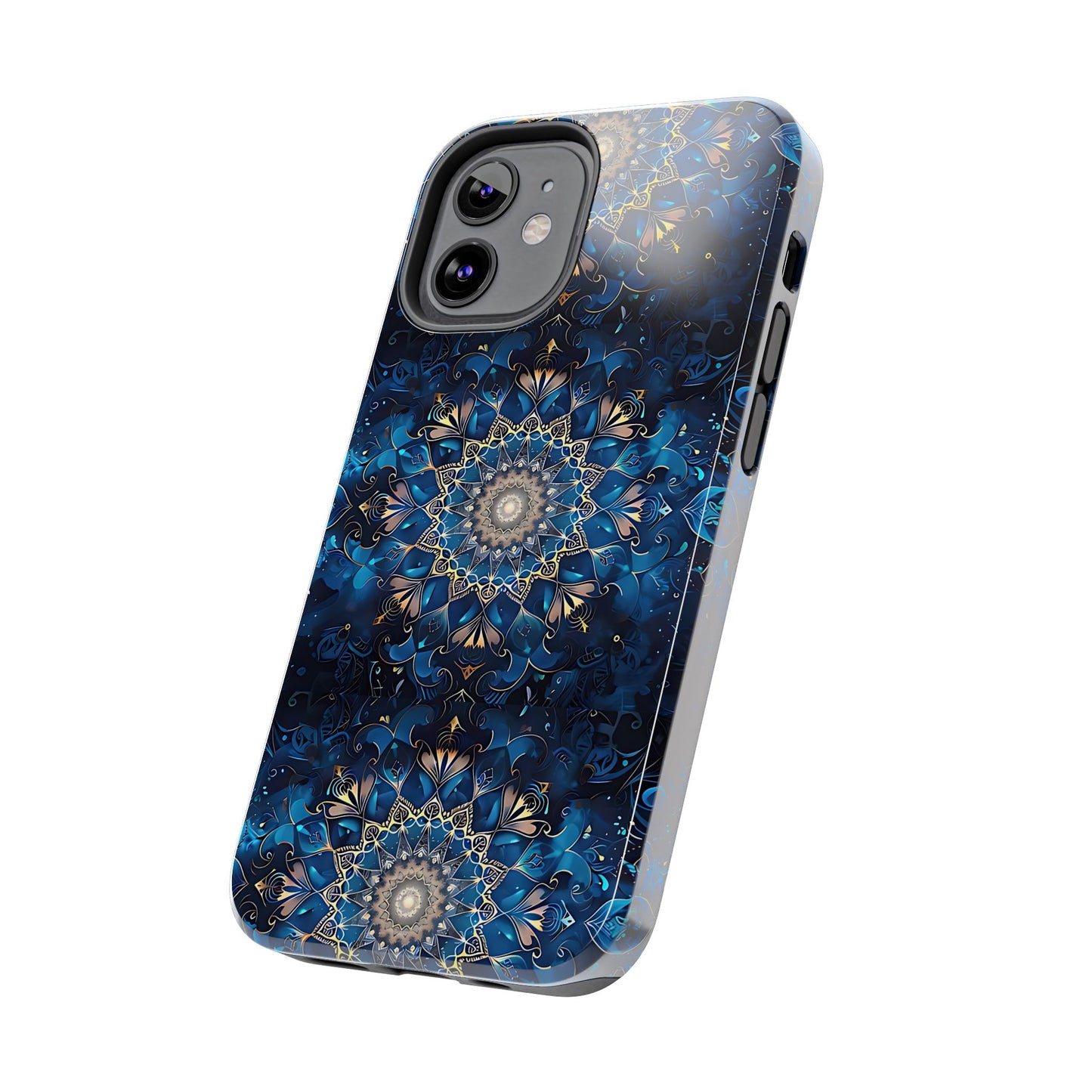 Navy Mandala Phone Case