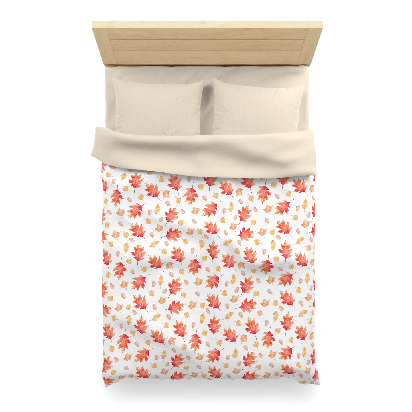 Autumn Leaves & Acorn Duvet Cover