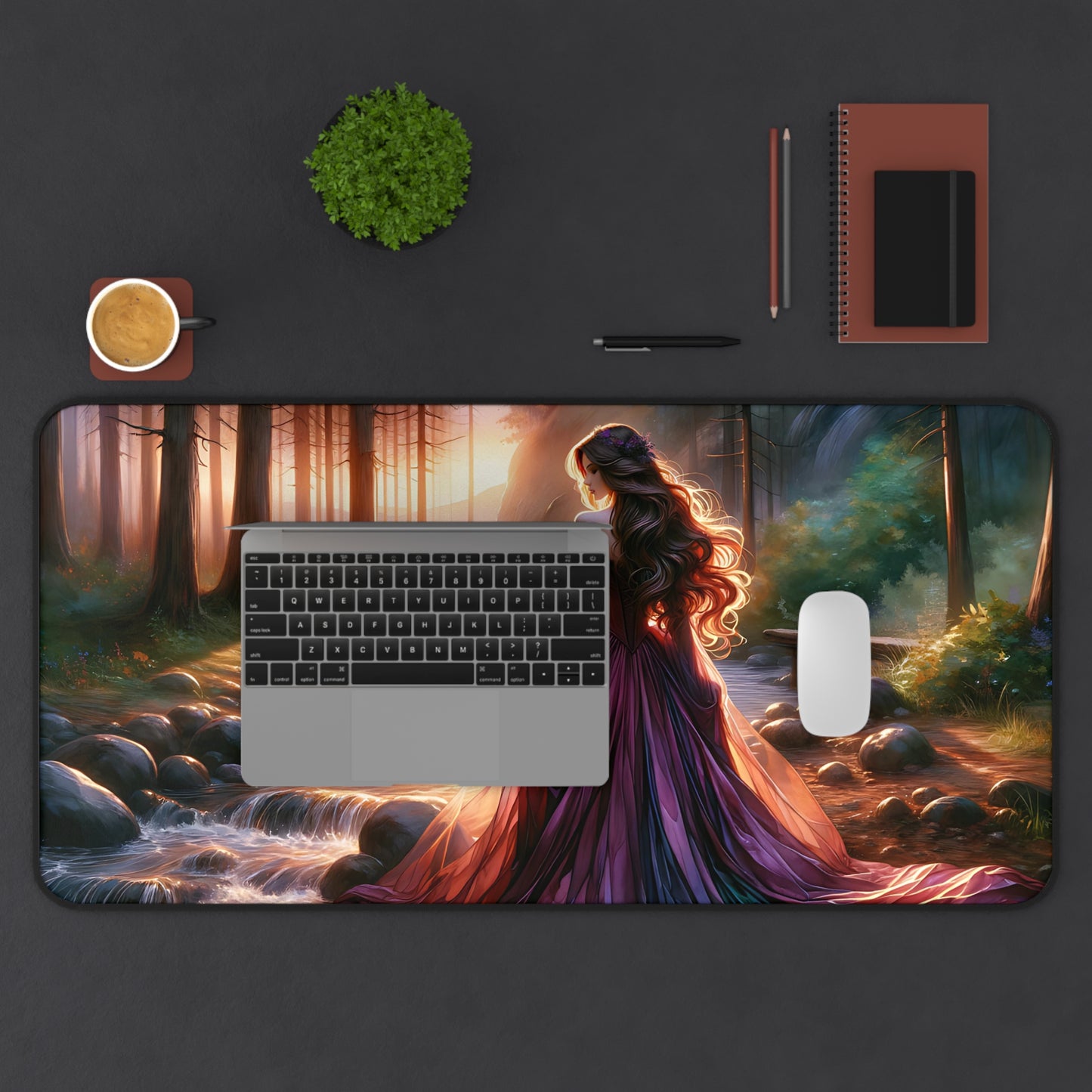 Once Upon A Fantasy - River Maiden Desk Mat