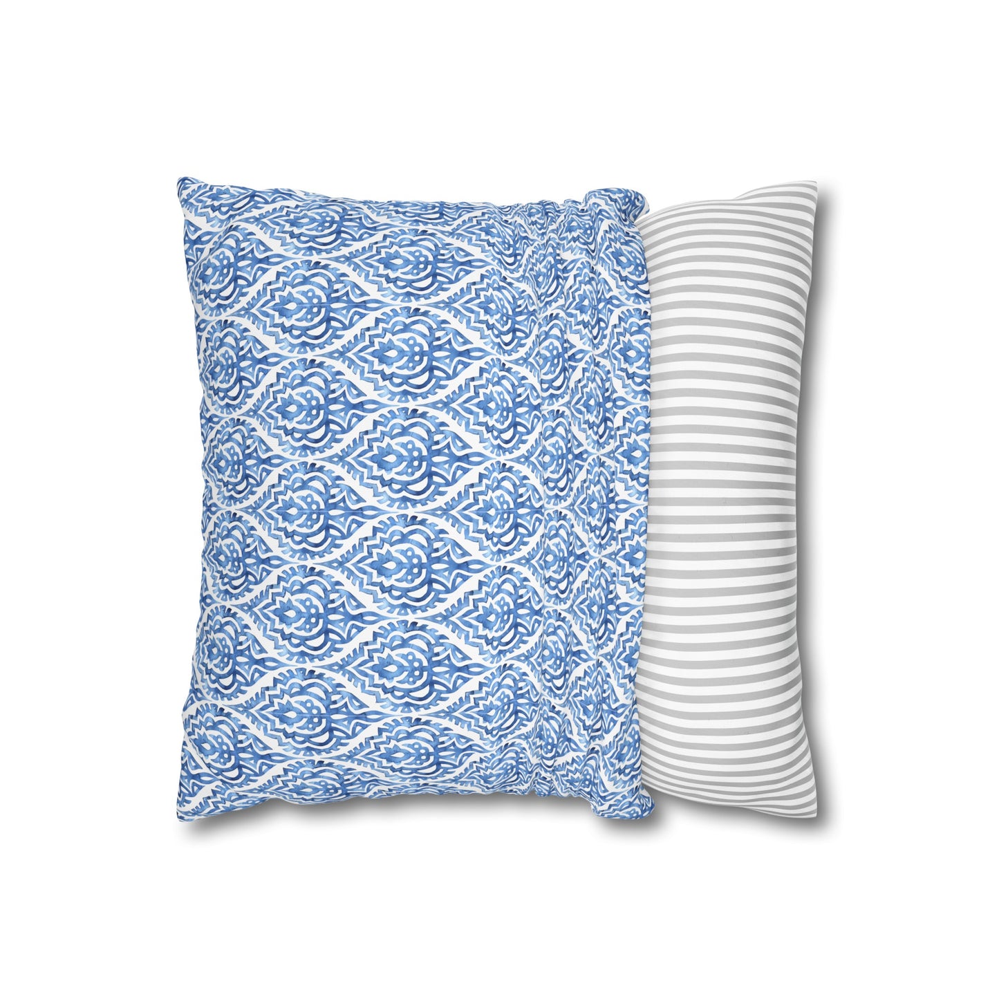 Blue Pattern Print #2 Cushion Cover