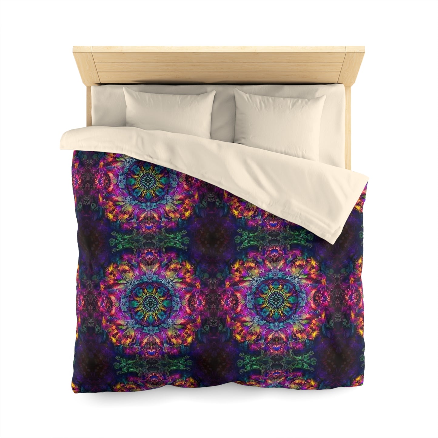 Psychedelic Kaleidoscope Duvet Cover