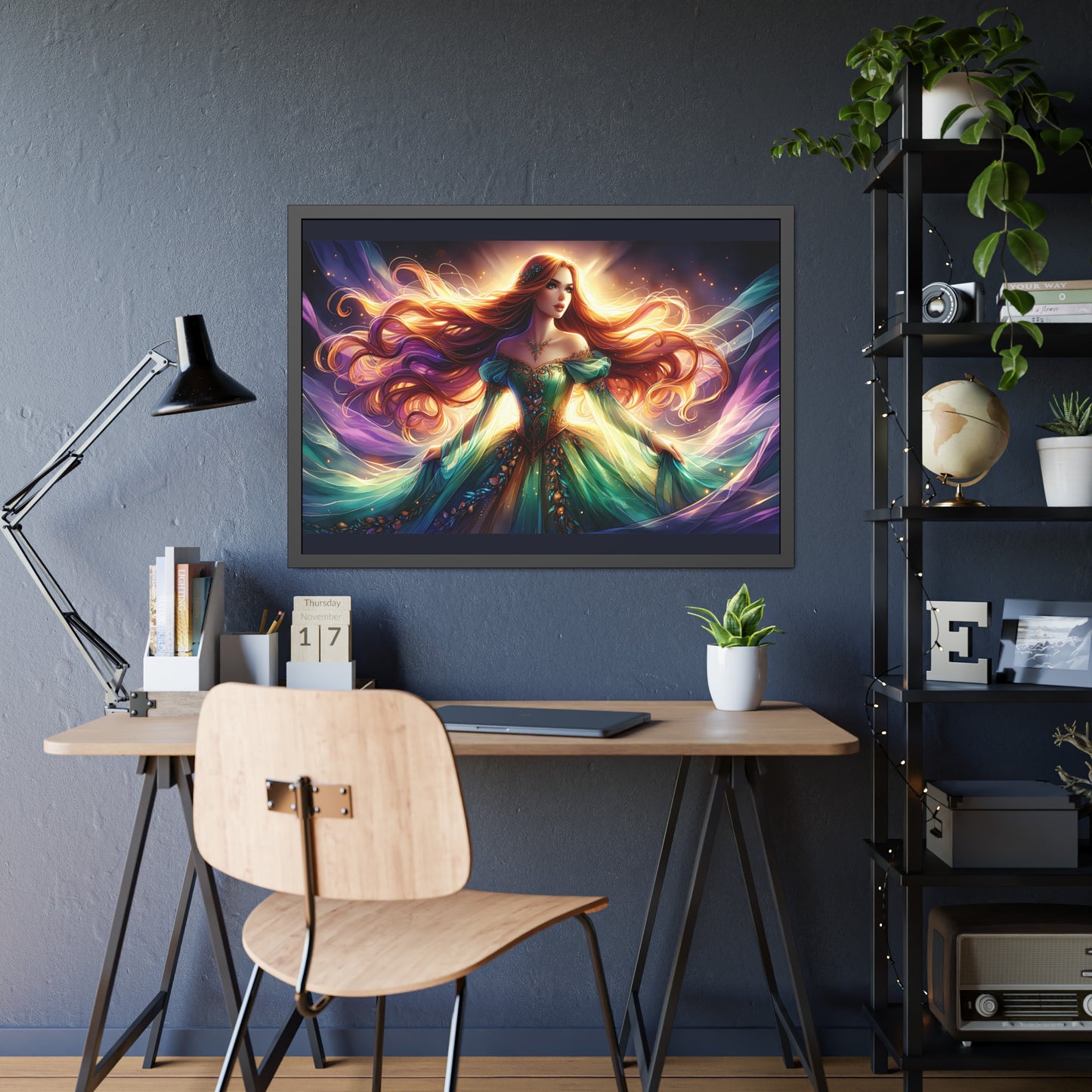 Once Upon A Fantasy - Ginger Goddess Framed Posters