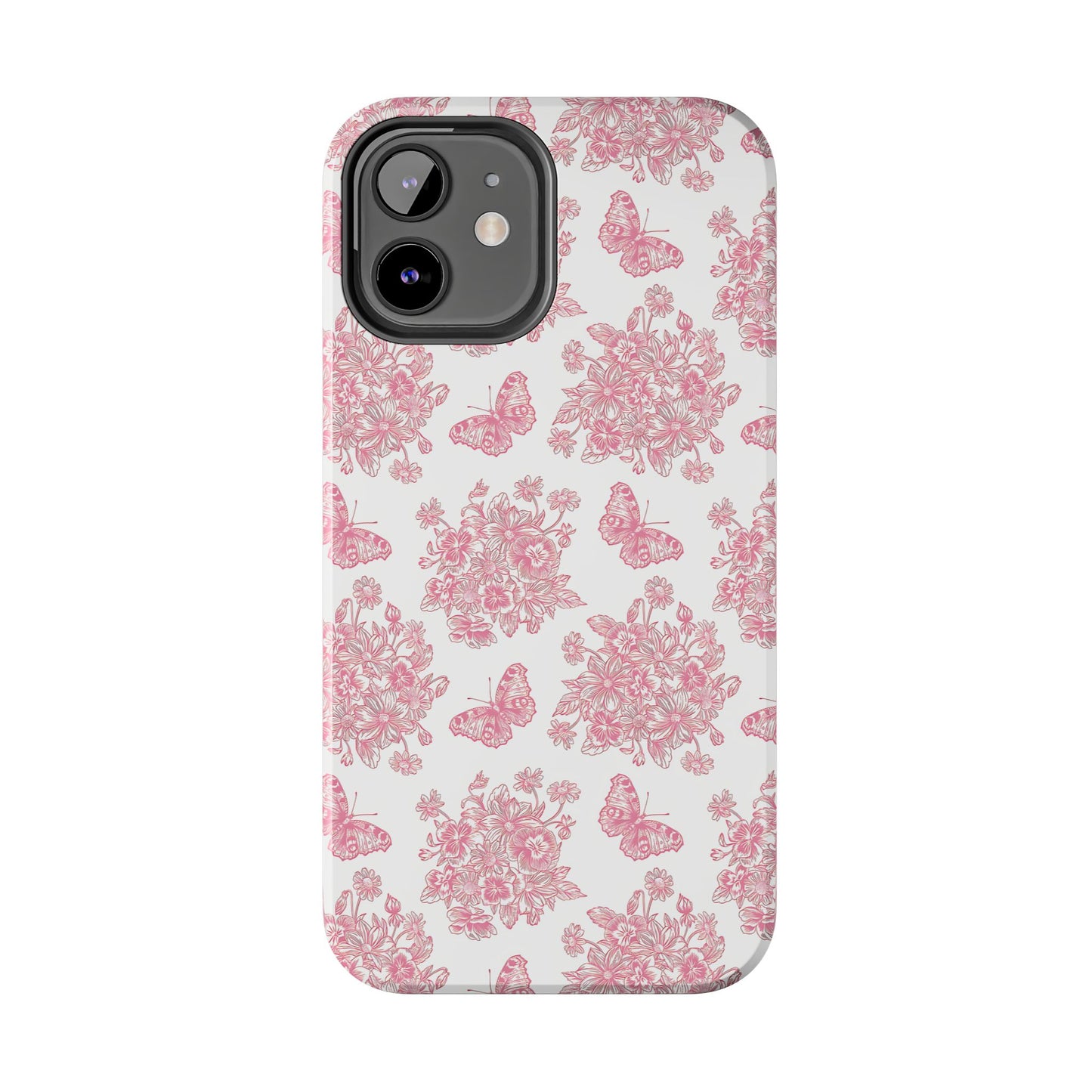 Antique Pink Butterfly Phone Case