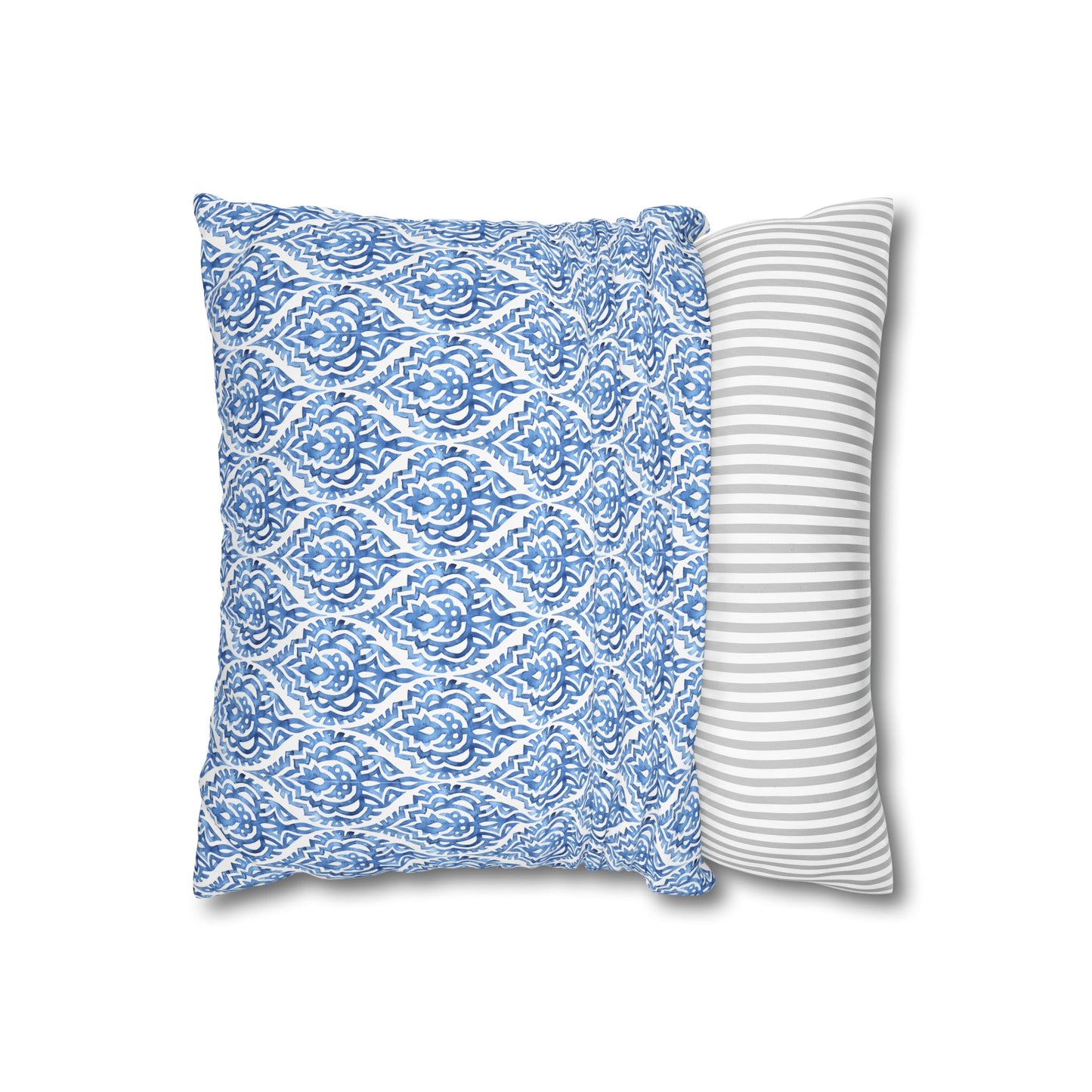 Blue Pattern Print #3 Cushion Cover
