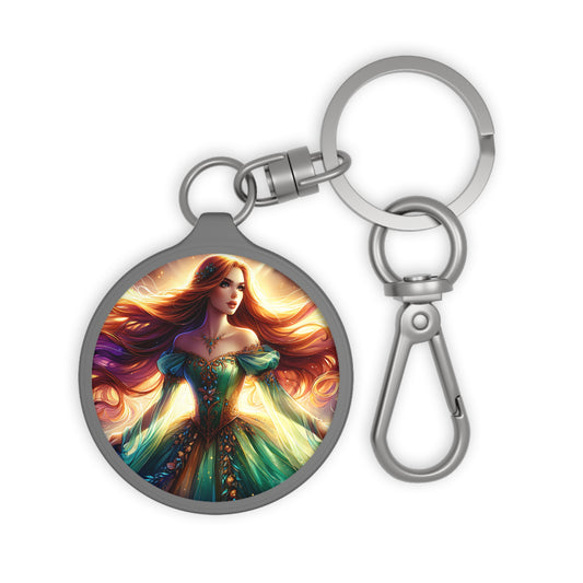 Once Upon A Fantasy - Ginger Goddess Keyring Tag