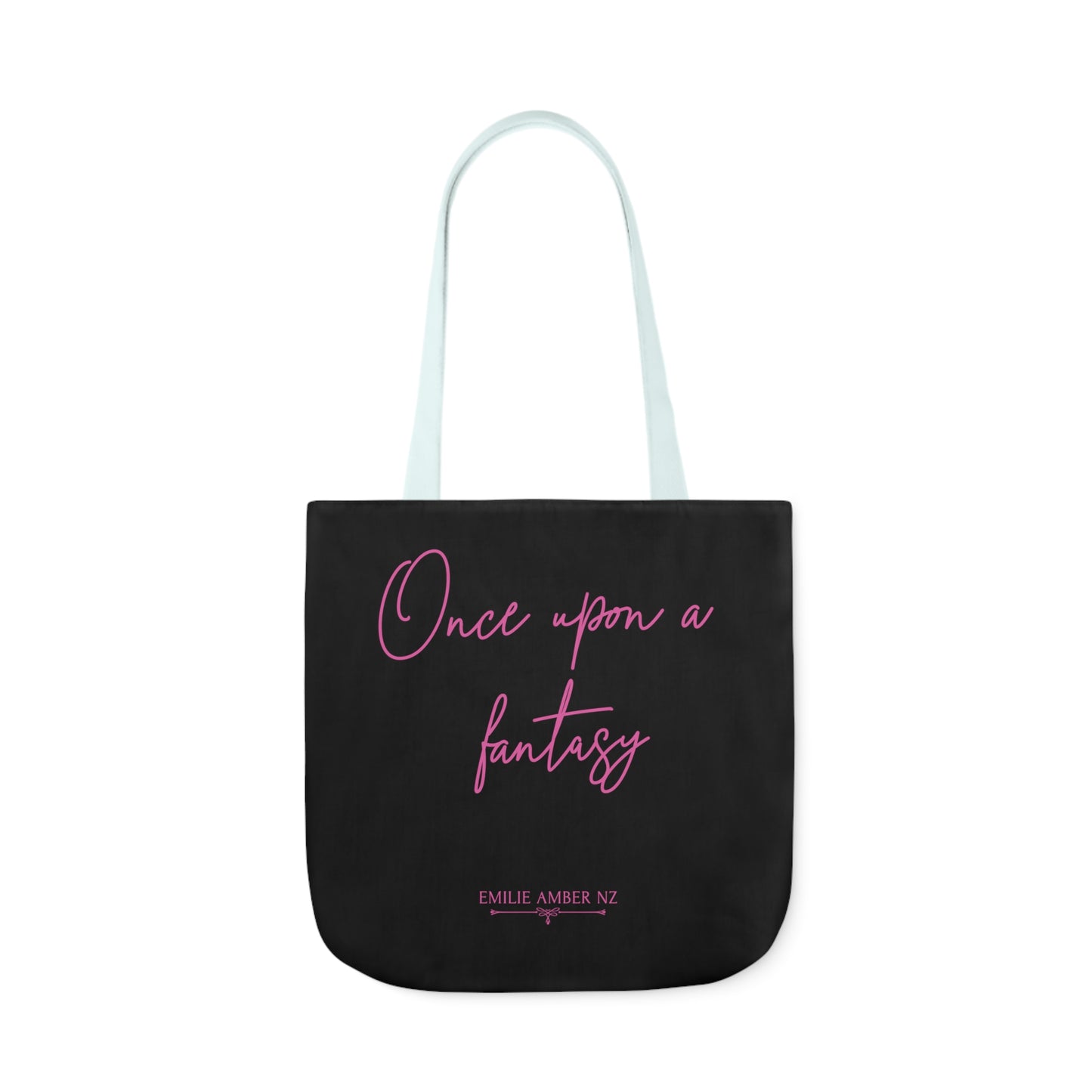 Once Upon A Fantasy Canvas Tote Bag - White