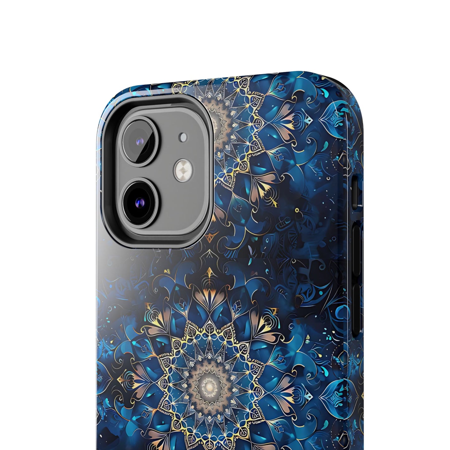 Navy Mandala Phone Case