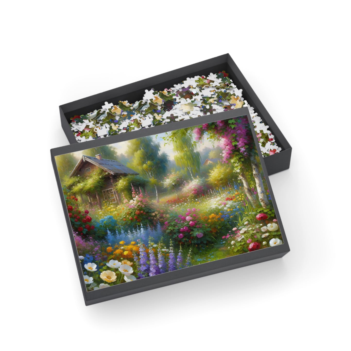 Puzzle - Cottage Garden Jigsaw Puzzle