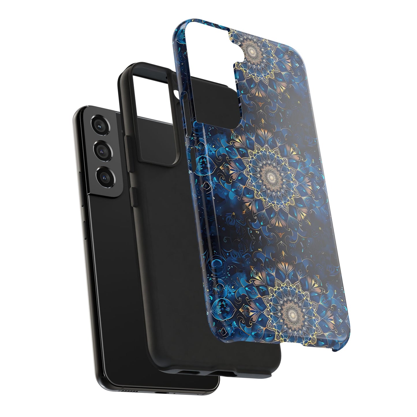 Navy Mandala Phone Case