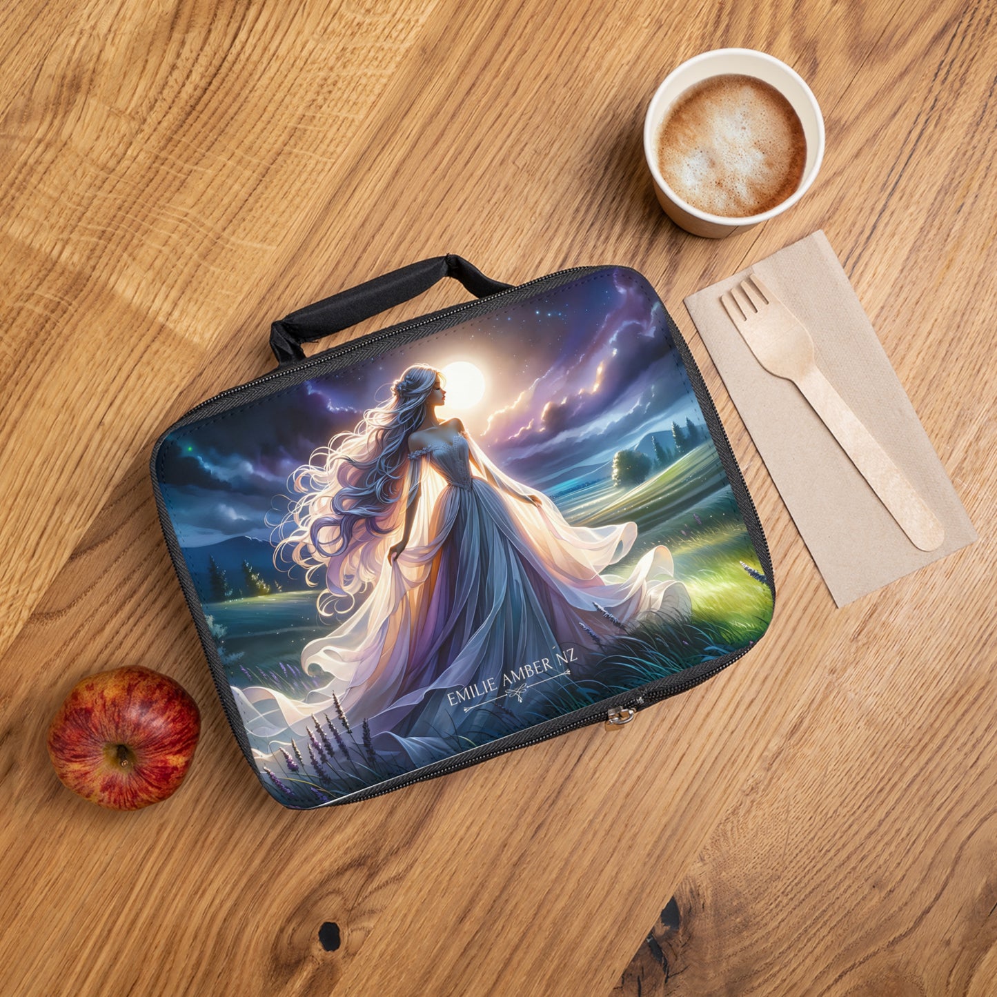 Once Upon A Fantasy - Silver Moonlight Lunch Bag