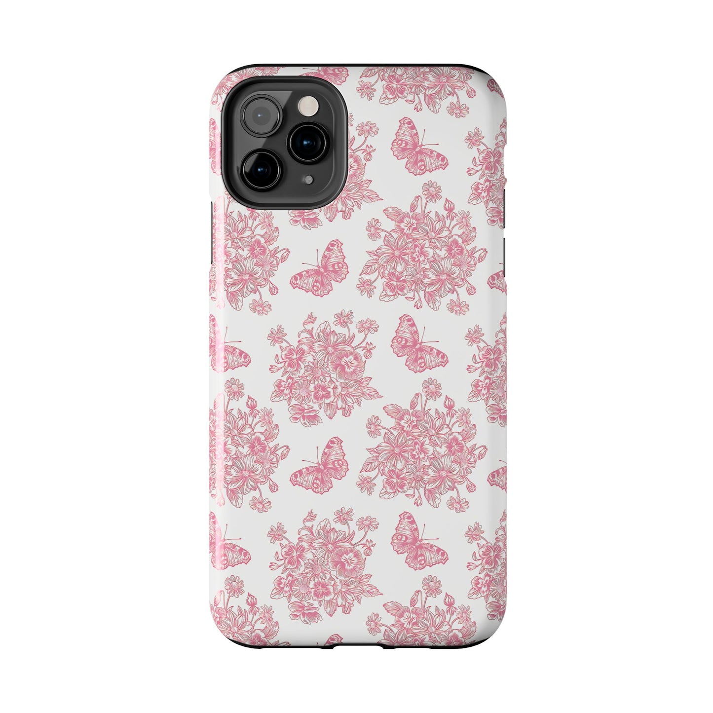 Antique Pink Butterfly Phone Case