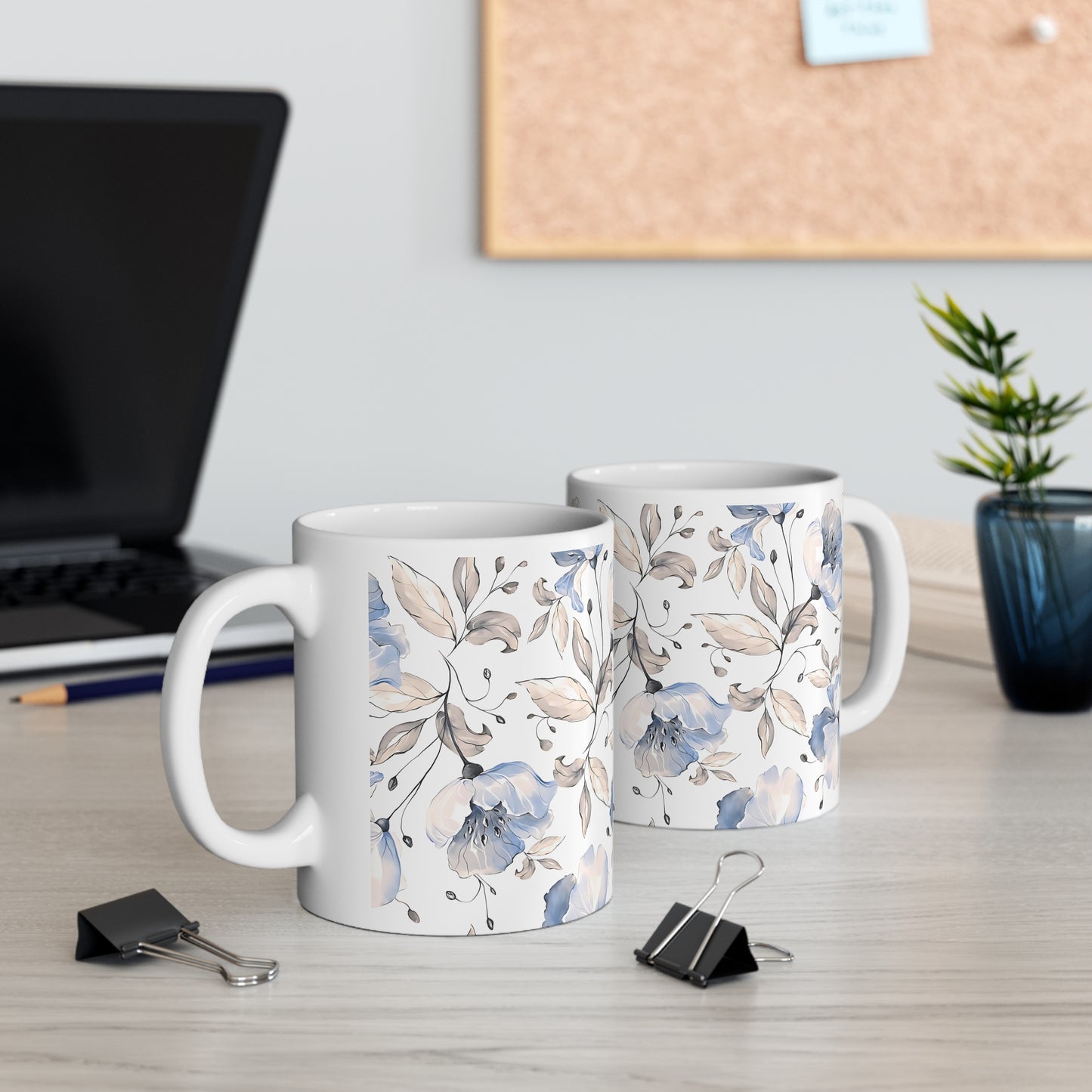 Floral Ceramic Mug