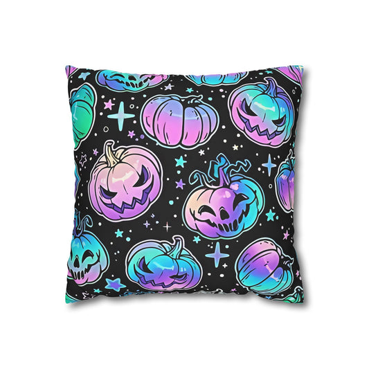 Spooky Neon Halloween #14 Cushion Cover