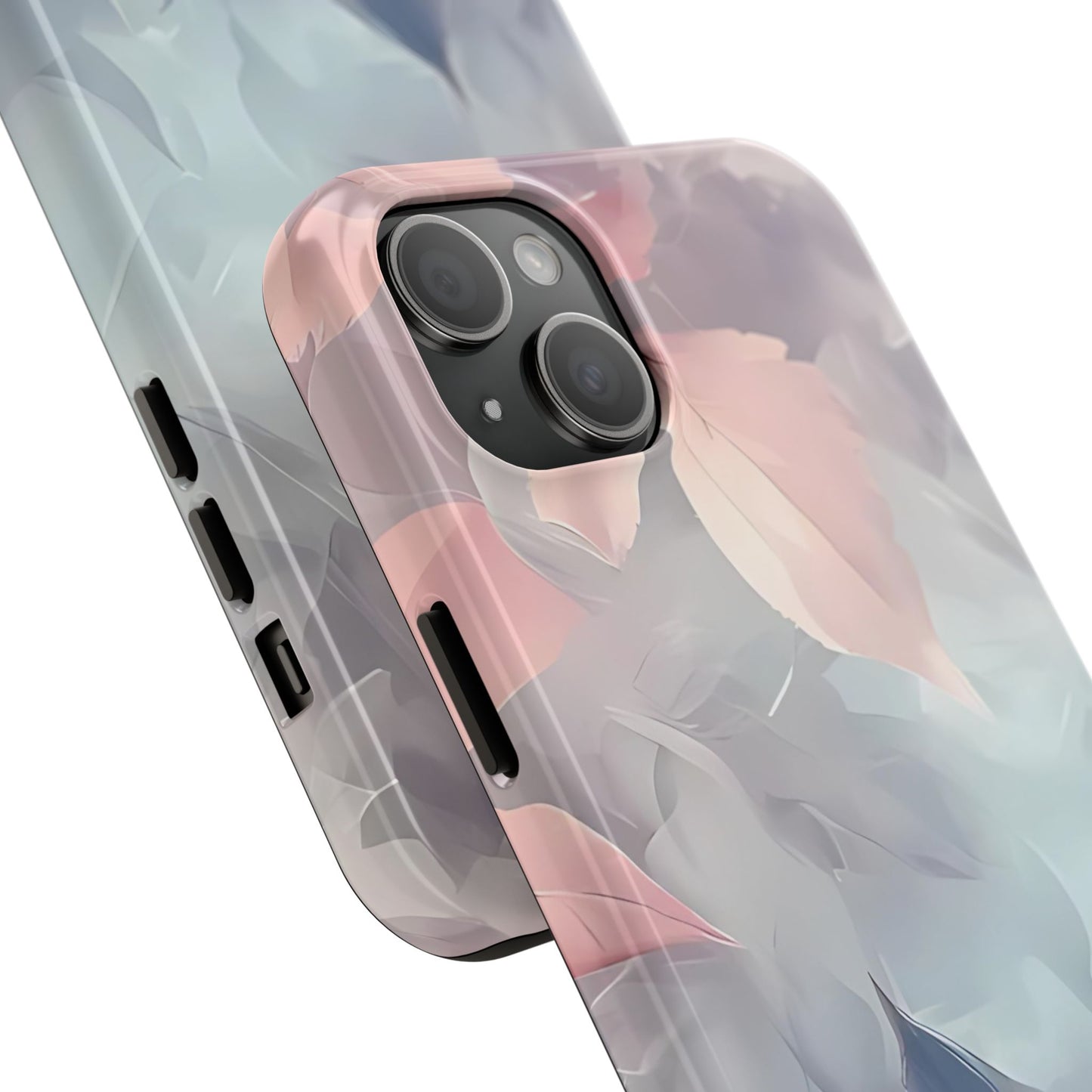 Pink Leaf Phone Case