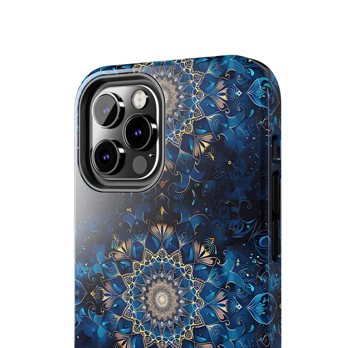 Navy Mandala Phone Case