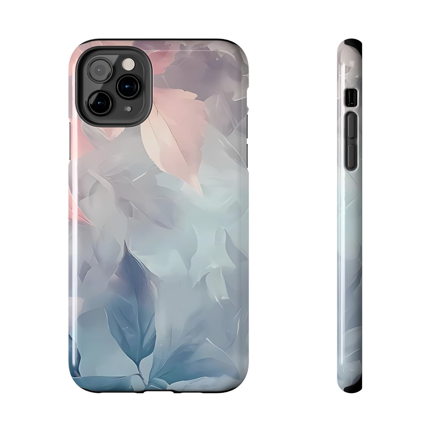 Pink Leaf Phone Case