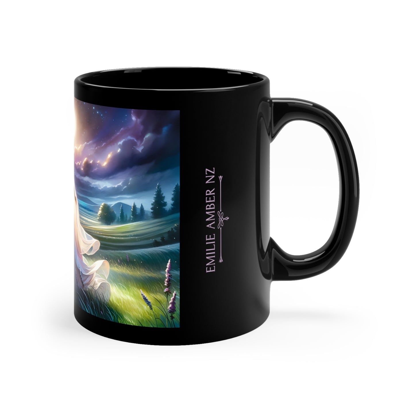 Once Upon A Fantasy - Silver Moonlight Coffee Mug, 11oz