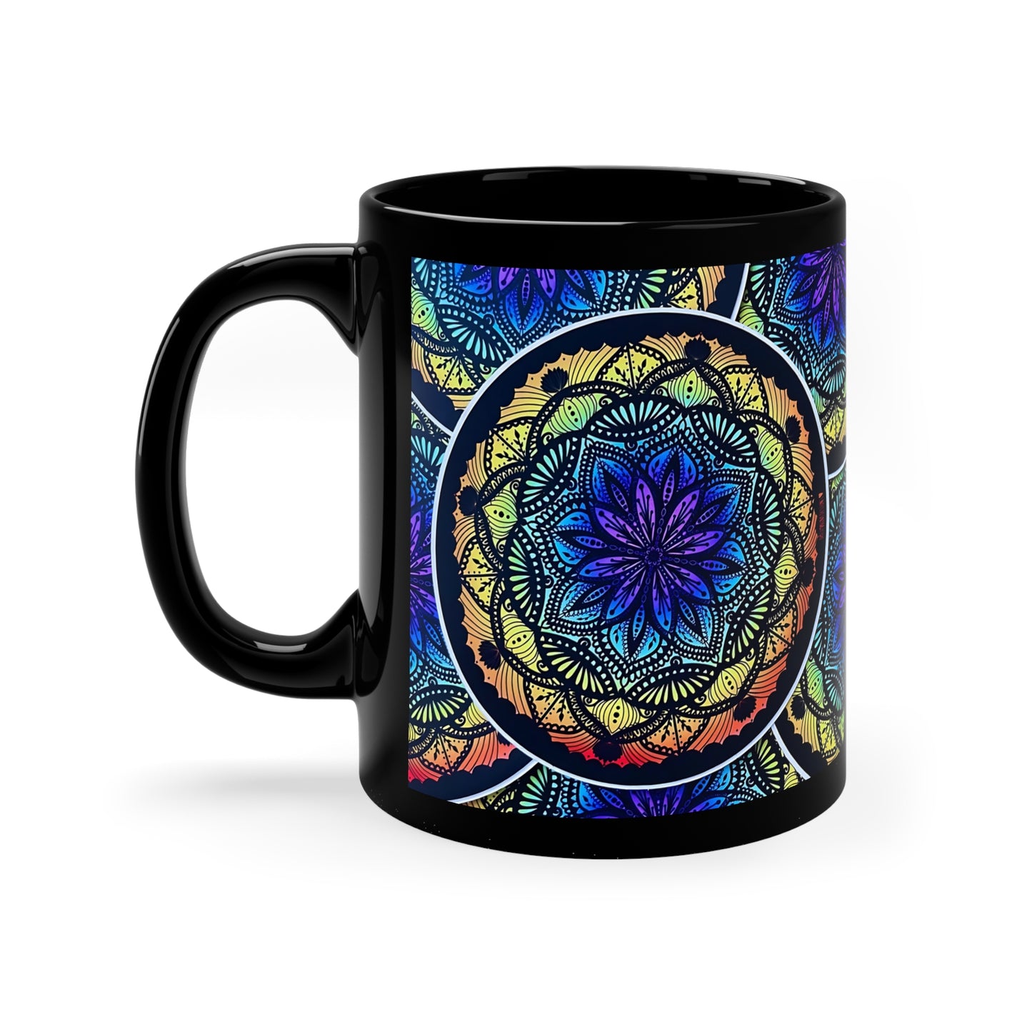 Monarch Mandala Coffee Mug, 11oz