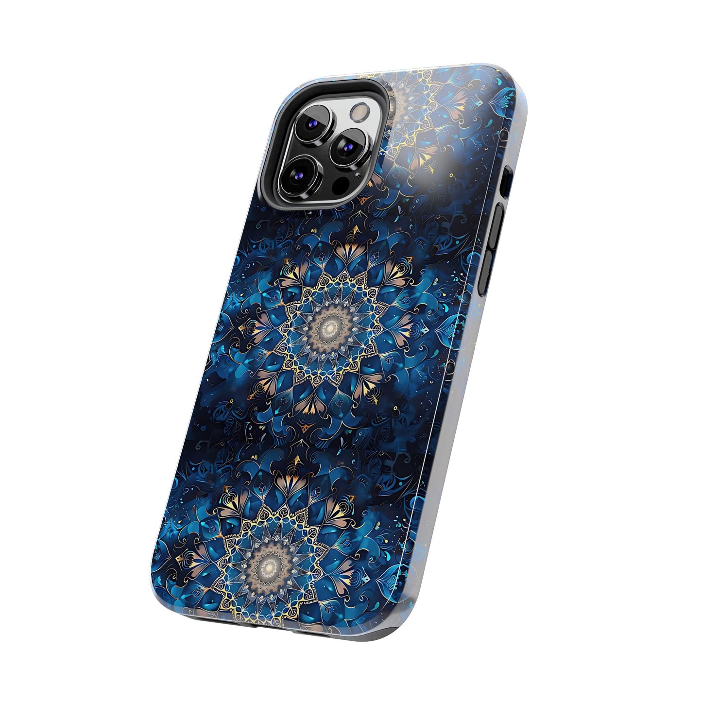 Navy Mandala Phone Case