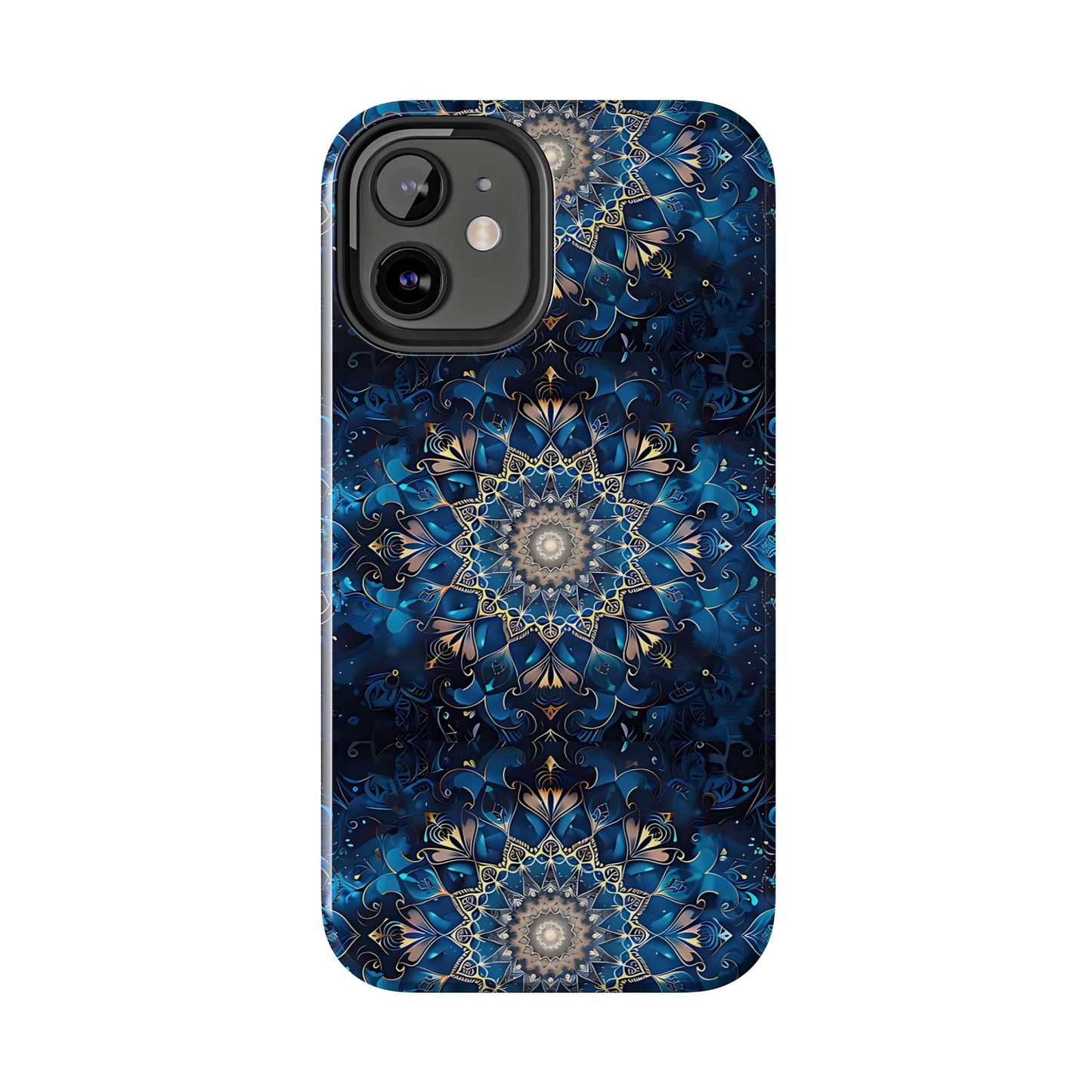 Navy Mandala Phone Case