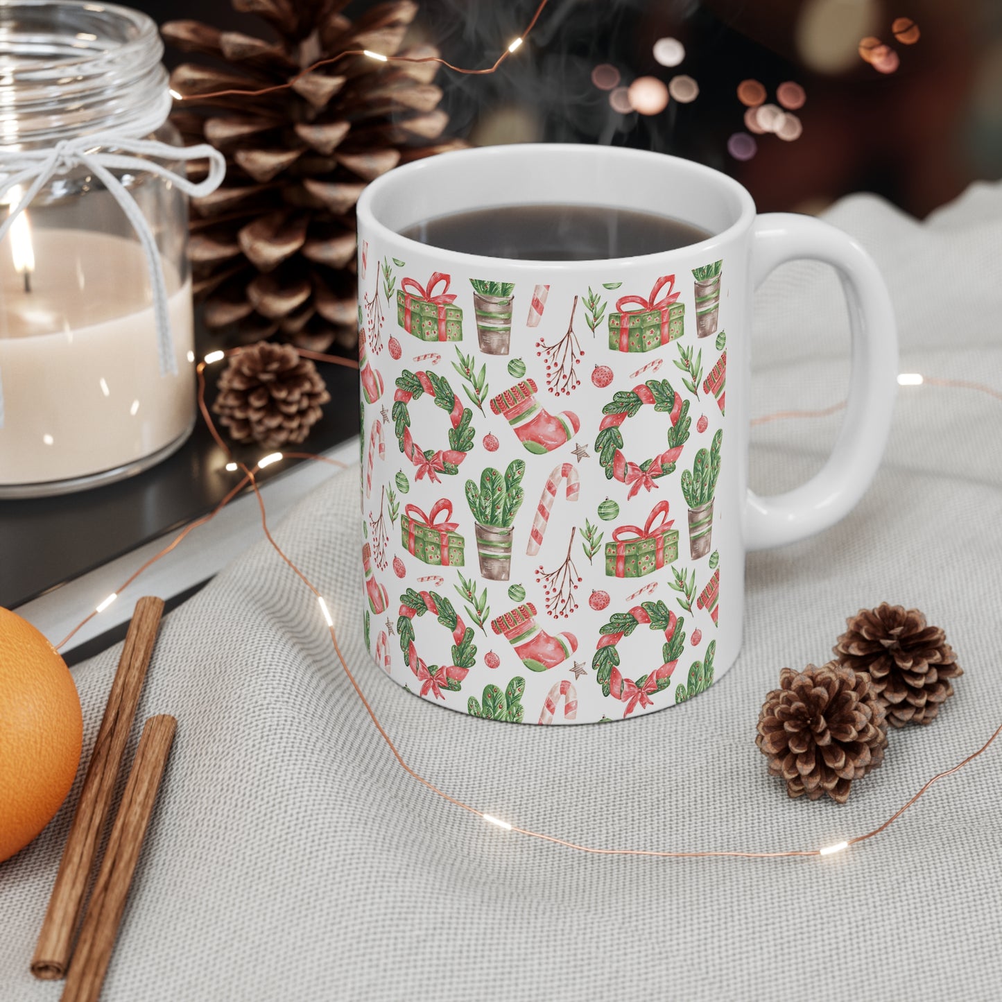 Christmas #2 Ceramic Mug, 11oz