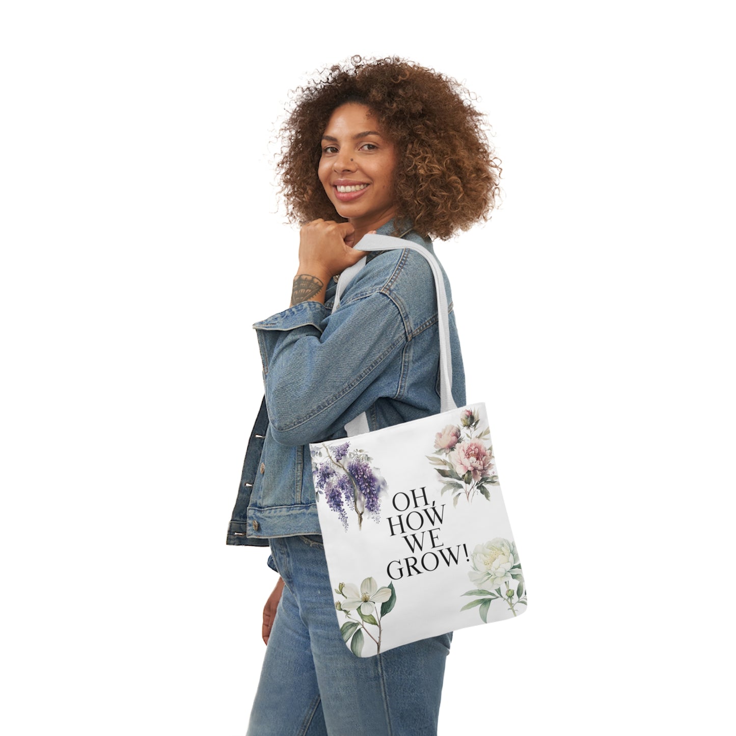 Oh, How We Grow Canvas Tote Bag