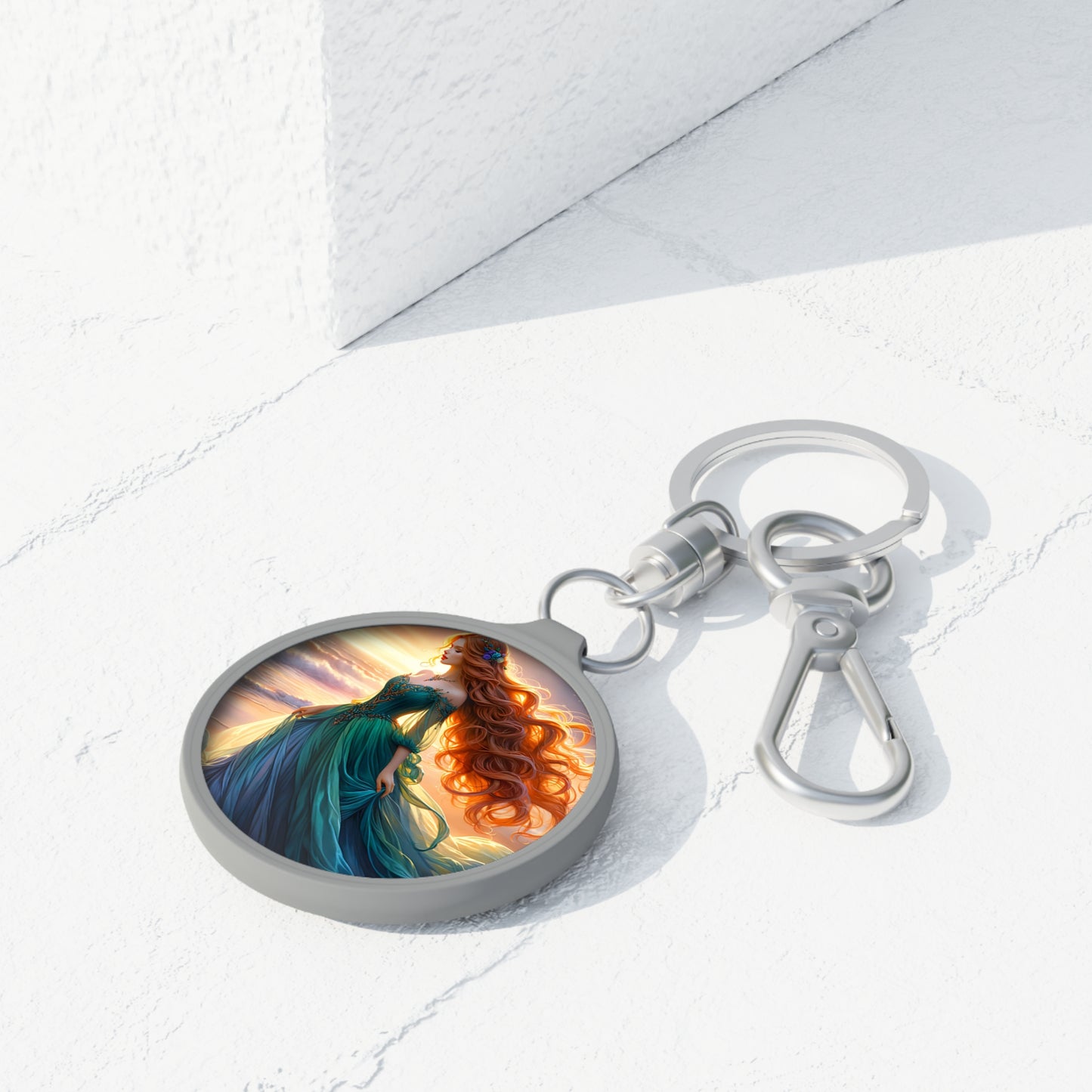 Once Upon A Fantasy - On The Shore Keyring Tag