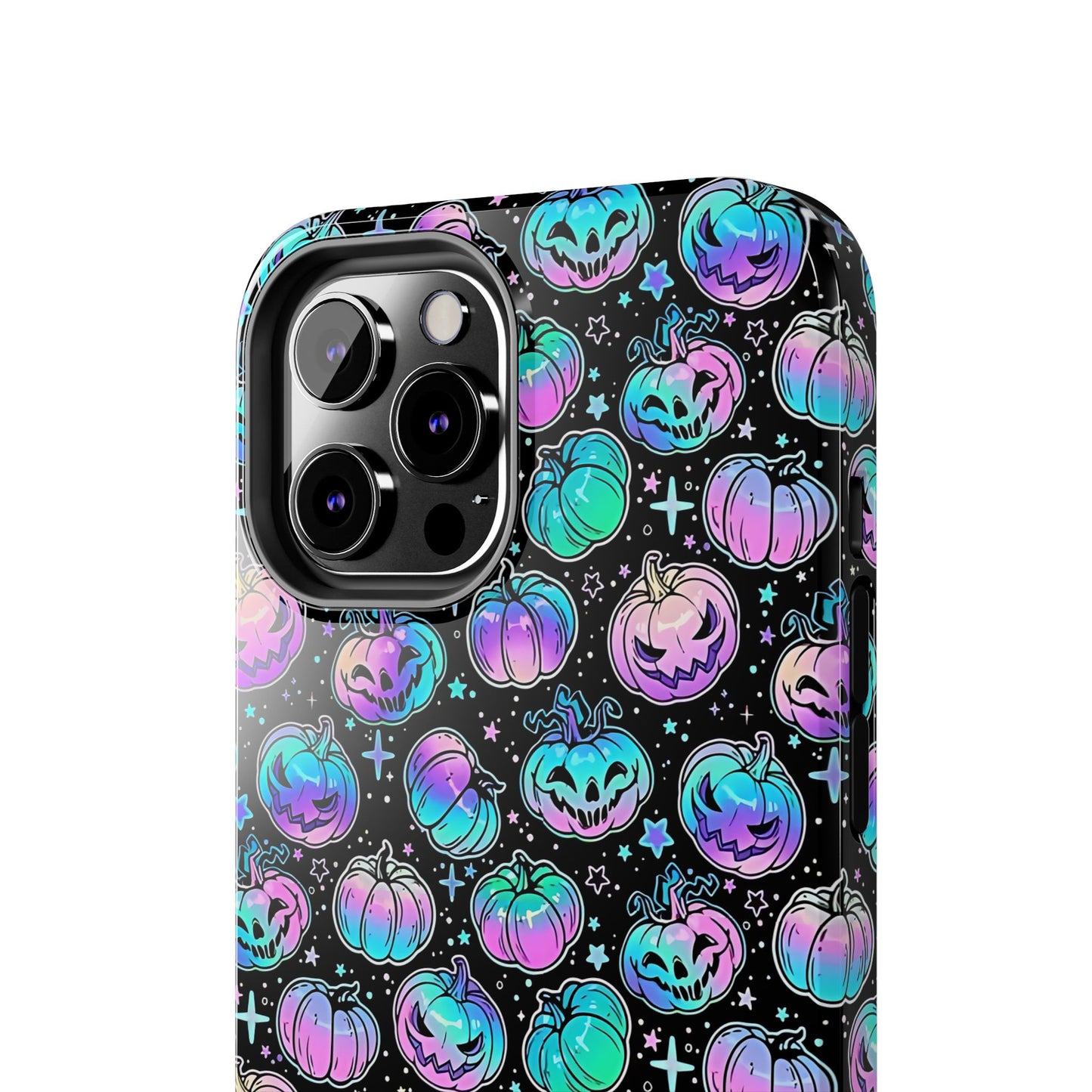 Spooky Neon Pumpkin Phone Case