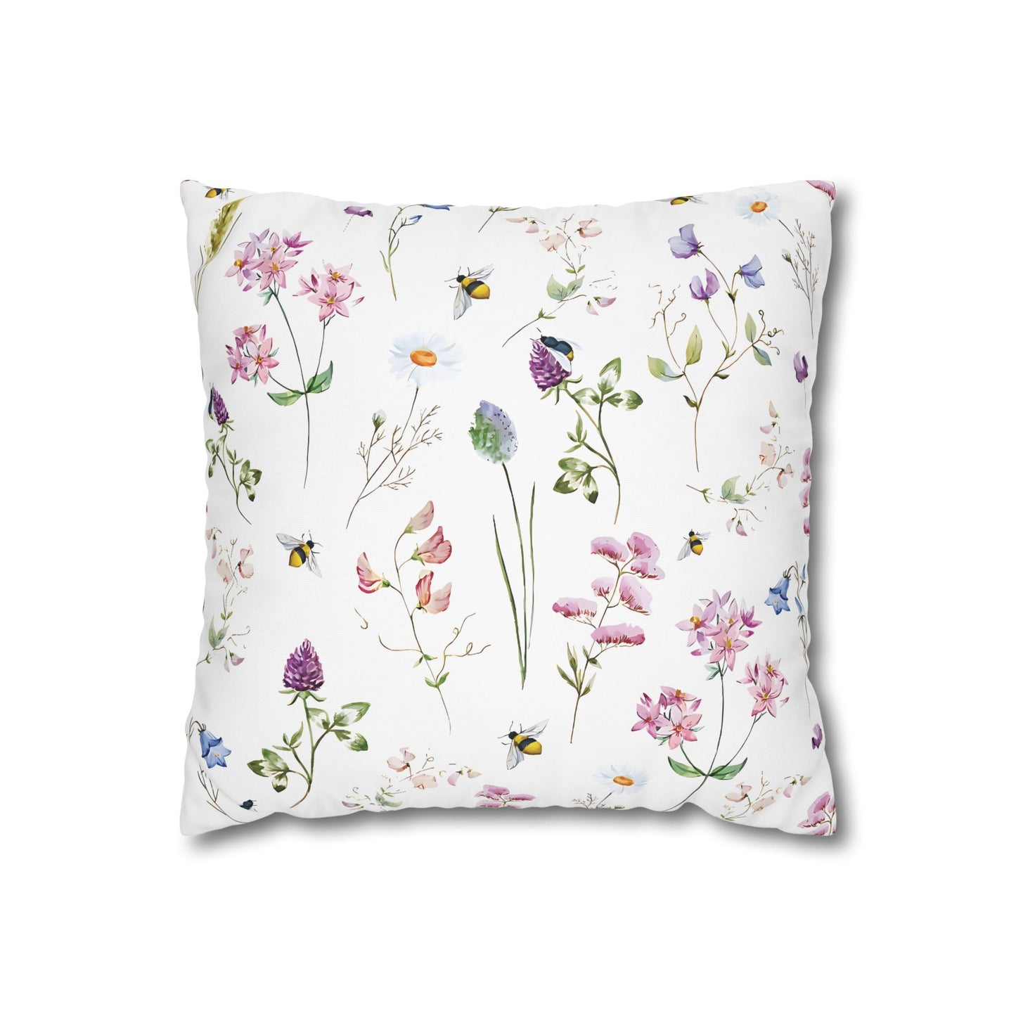 Spring Bumblebee #5 Cushion Cover