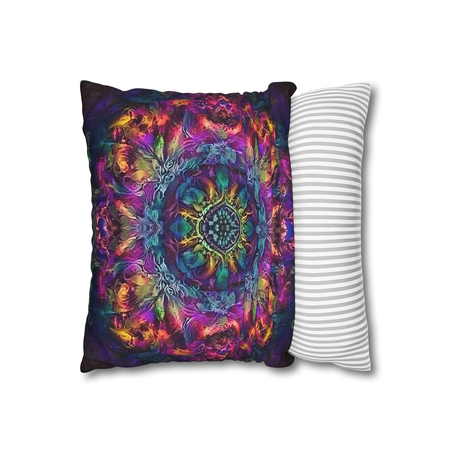 Psychedelic Kaleidoscope Cushion Cover