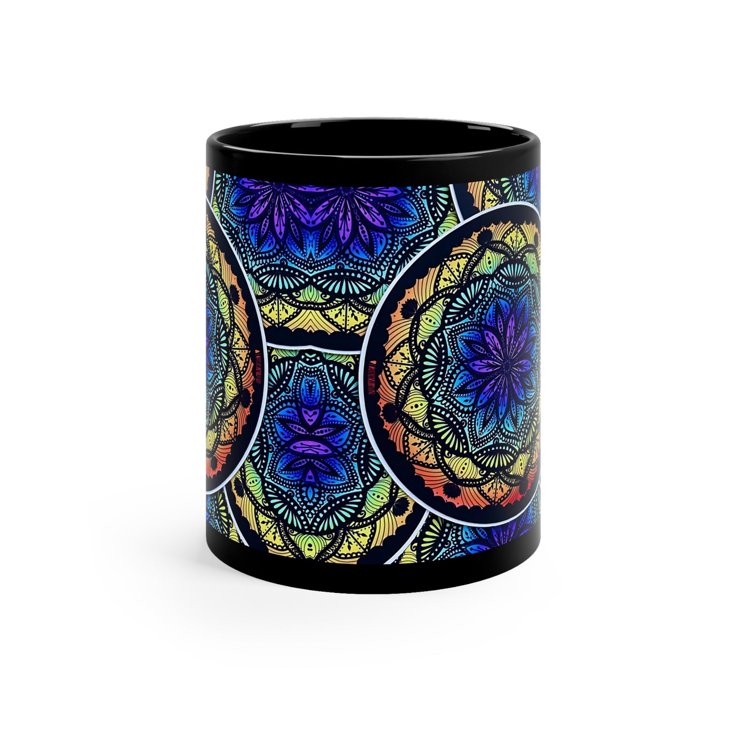 Monarch Mandala Coffee Mug, 11oz