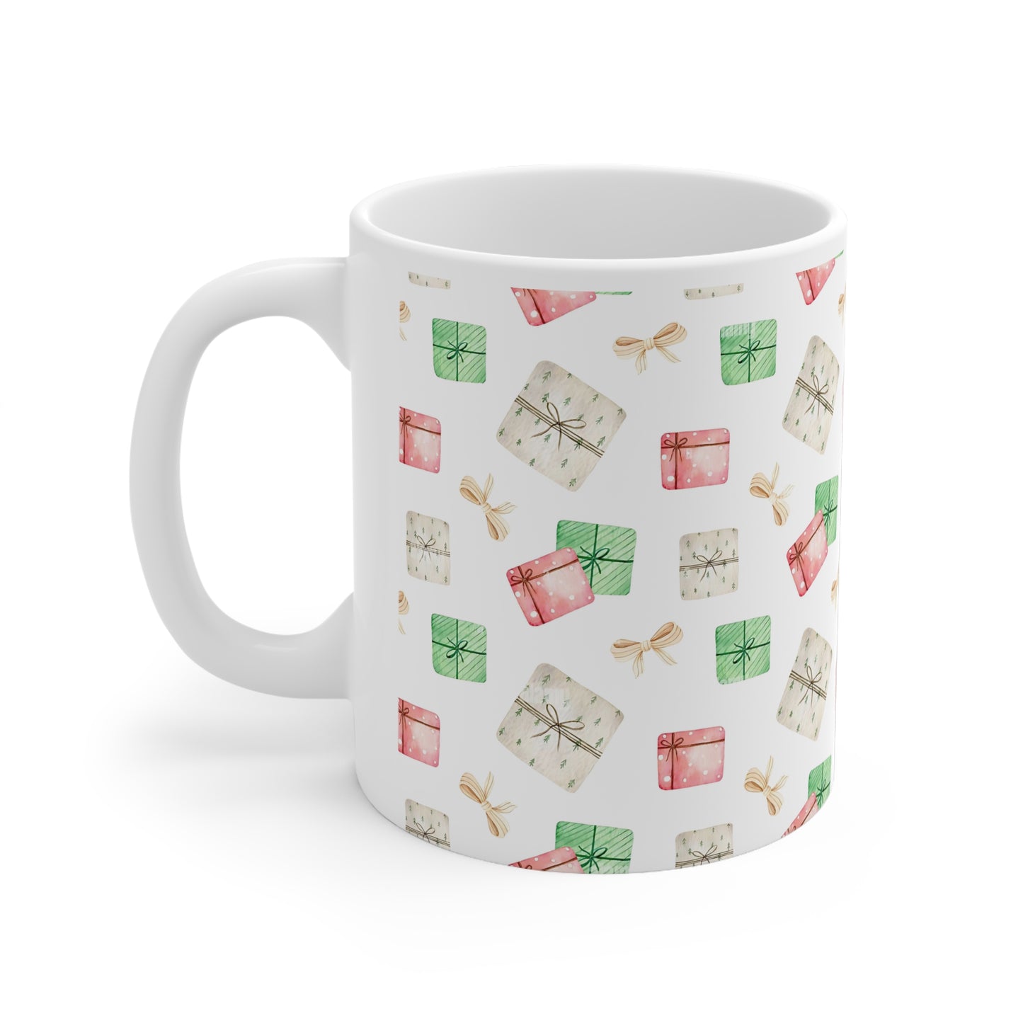 Christmas Present Ceramic Mug, 11oz