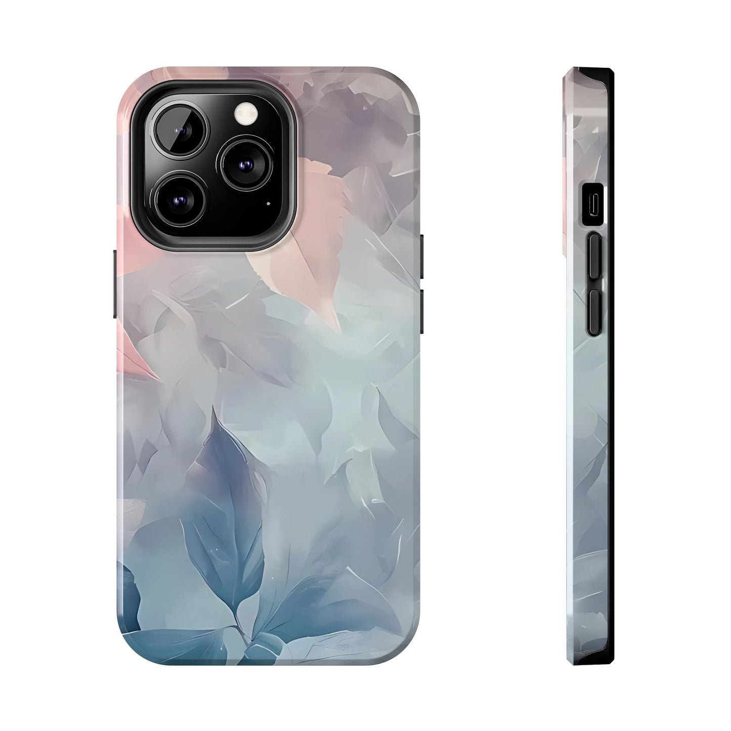 Pink Leaf Phone Case