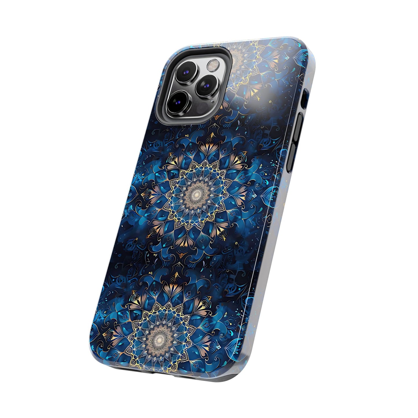 Navy Mandala Phone Case