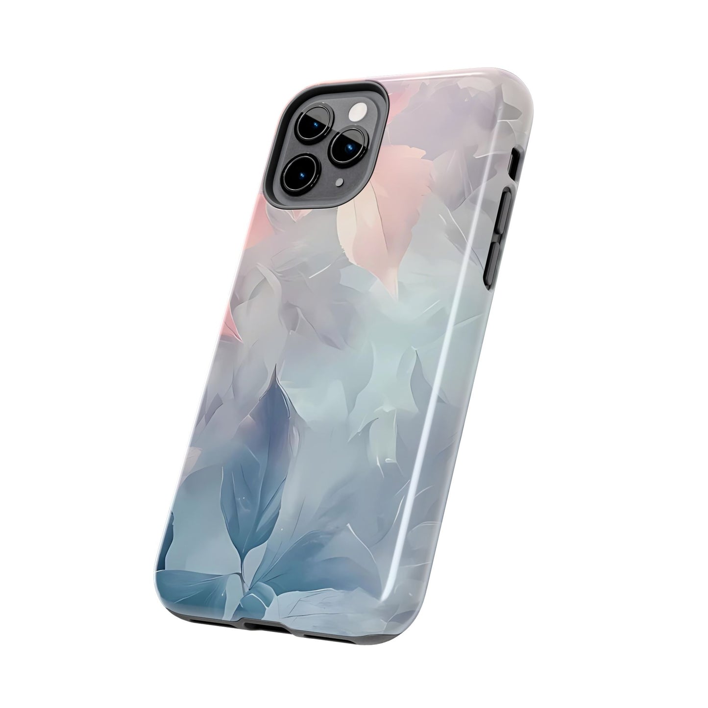 Pink Leaf Phone Case