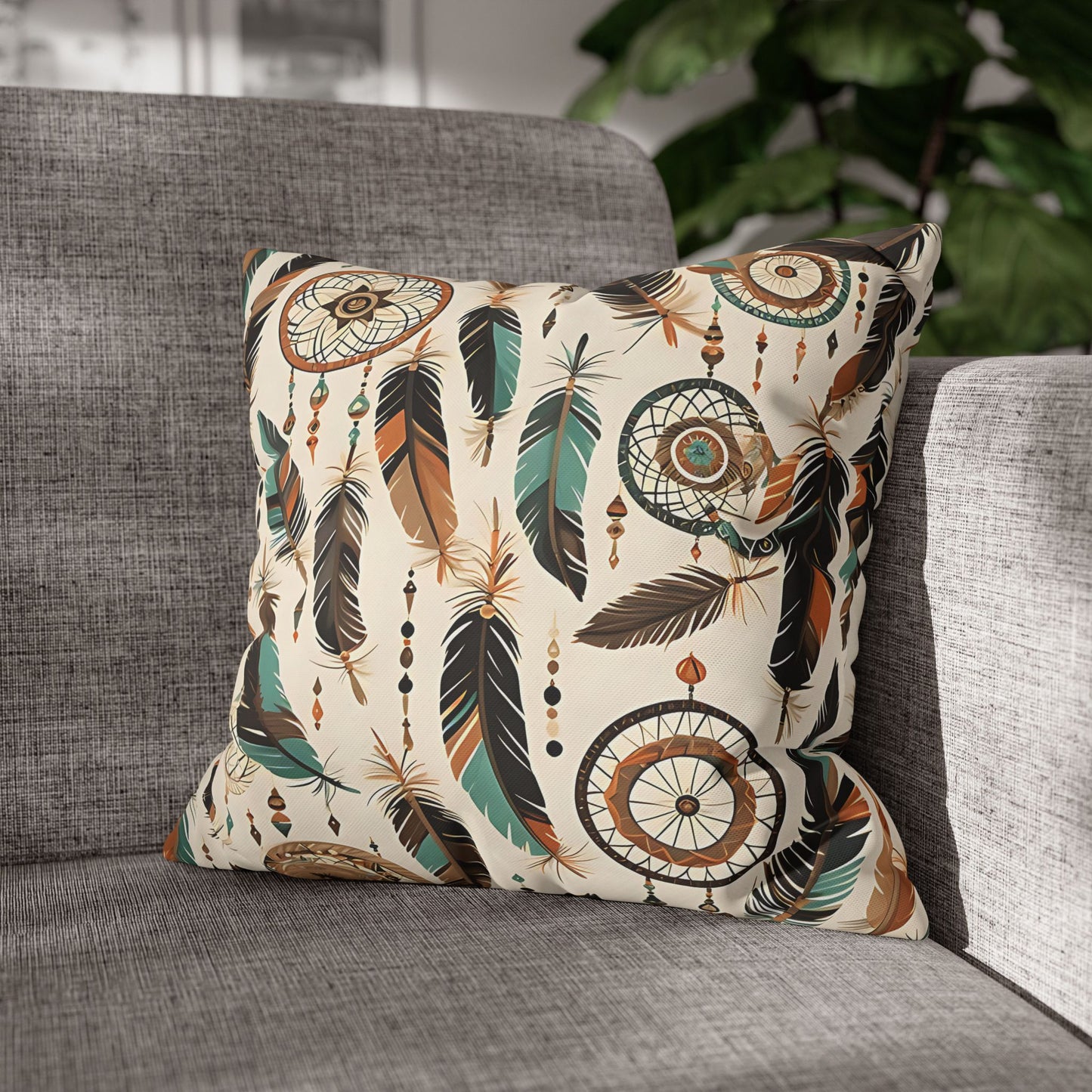 Dreamcatcher Feather #6 Cushion Cover