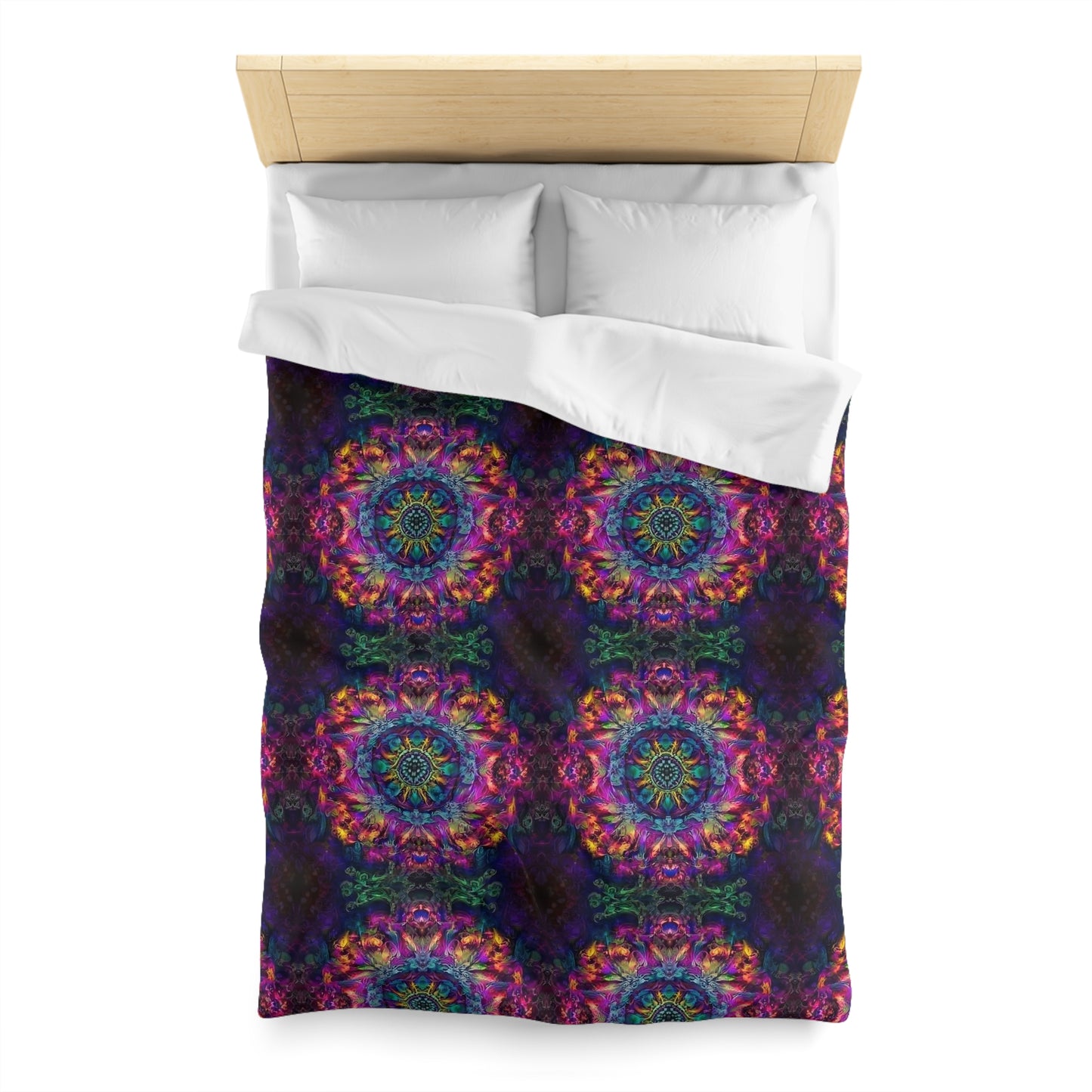 Psychedelic Kaleidoscope Duvet Cover