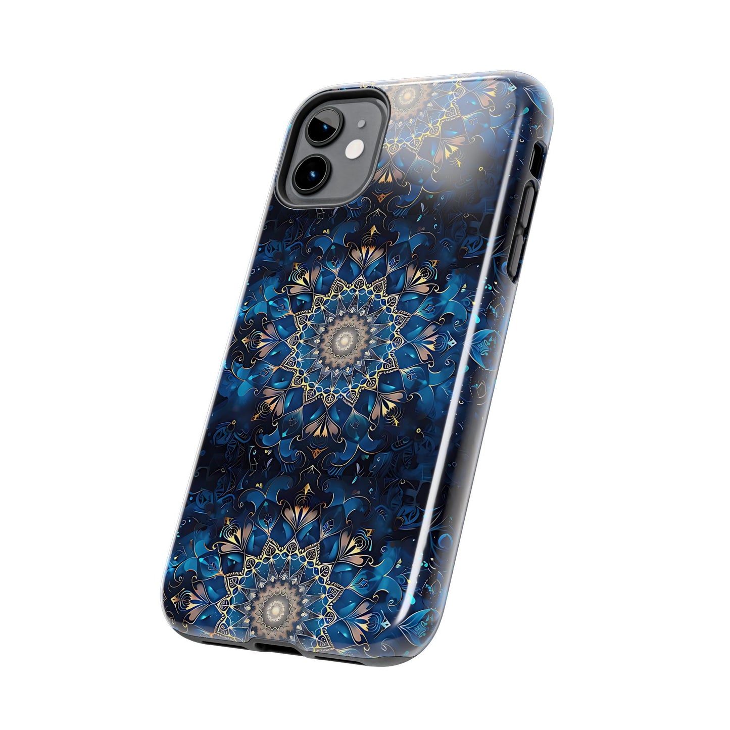 Navy Mandala Phone Case